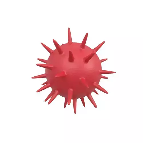 Virus v3 002 Low-poly 3D model