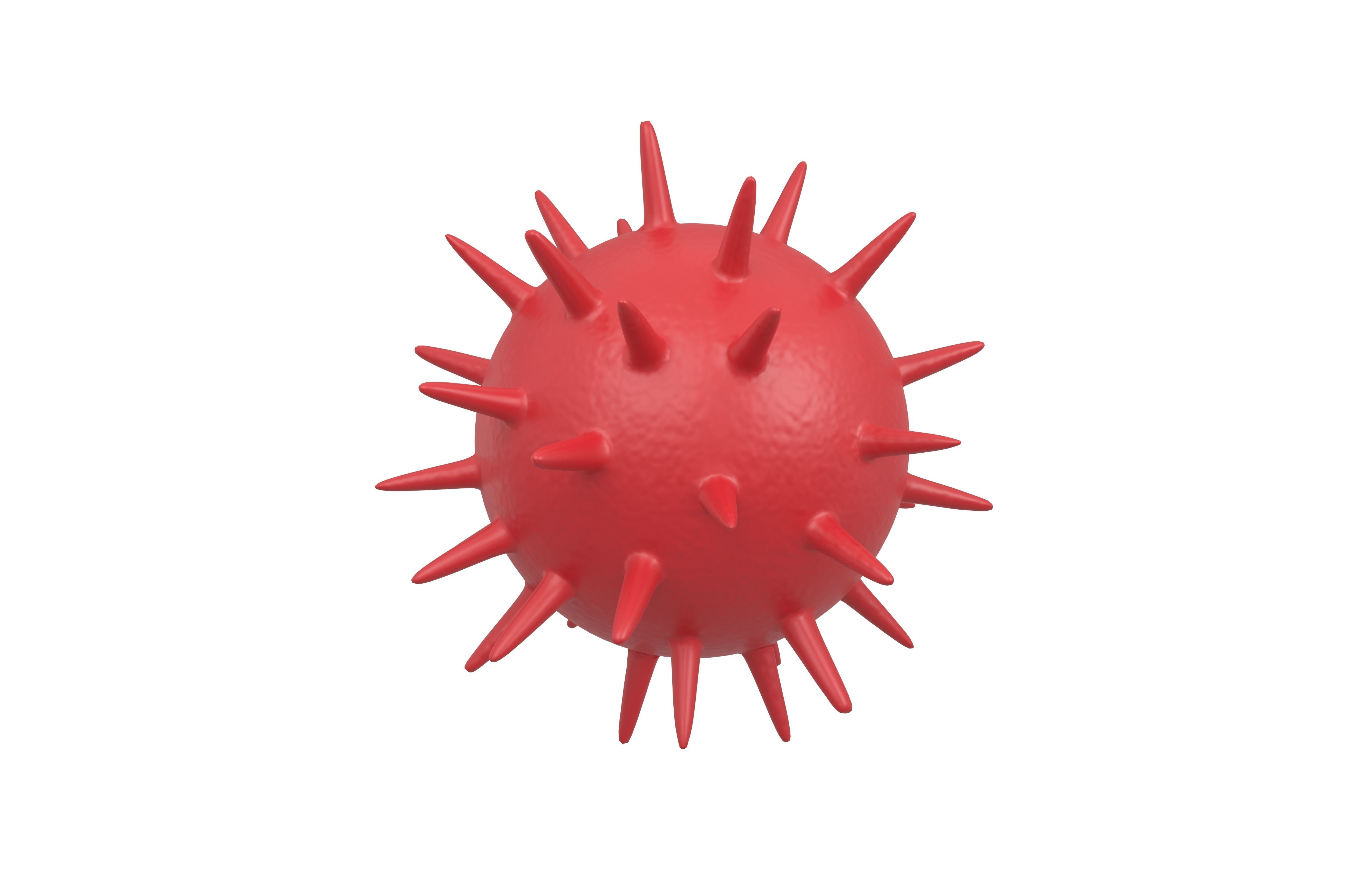 Virus v3 002 Low-poly 3D model_1