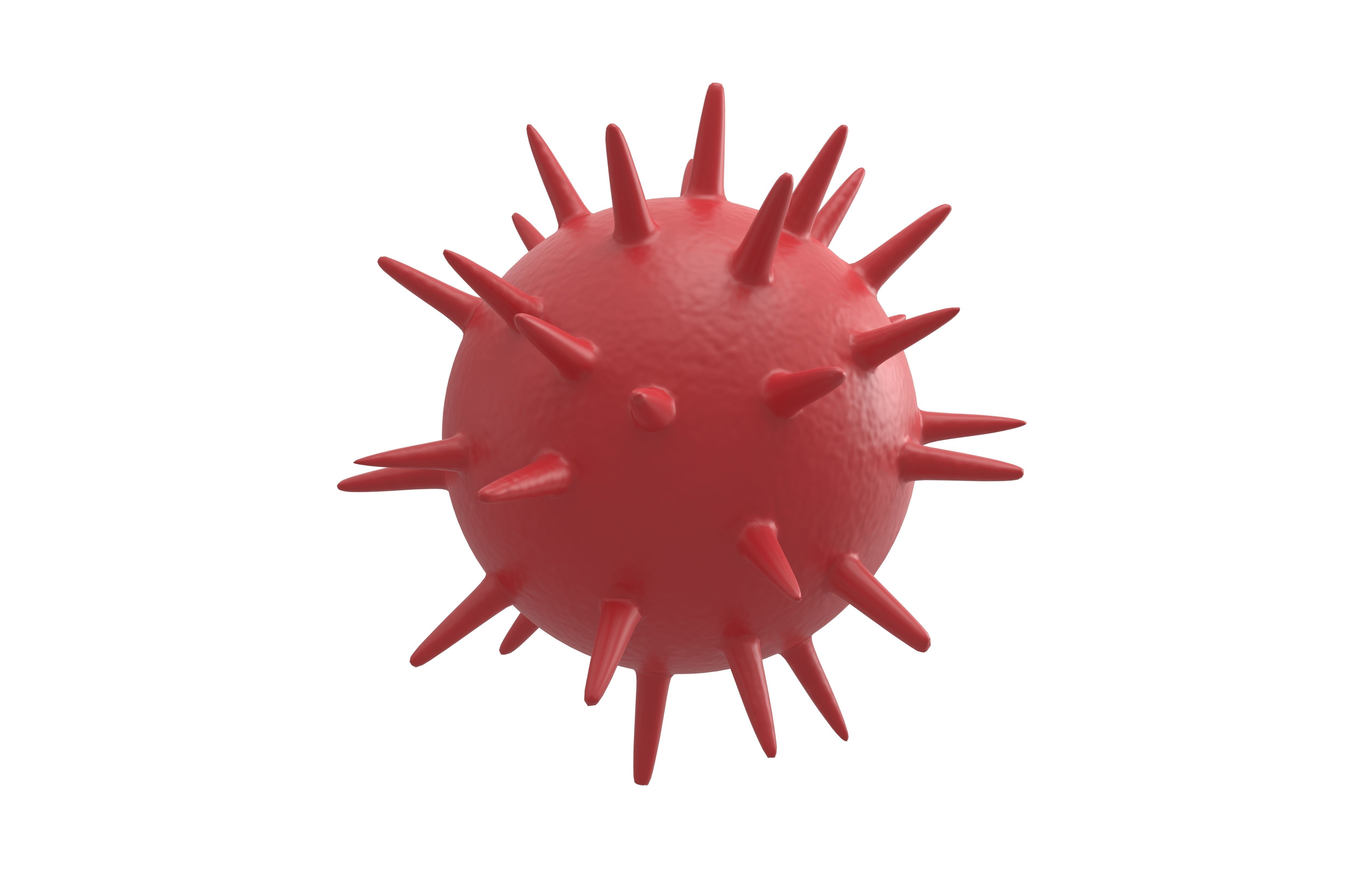 Virus v3 002 Low-poly 3D model_3