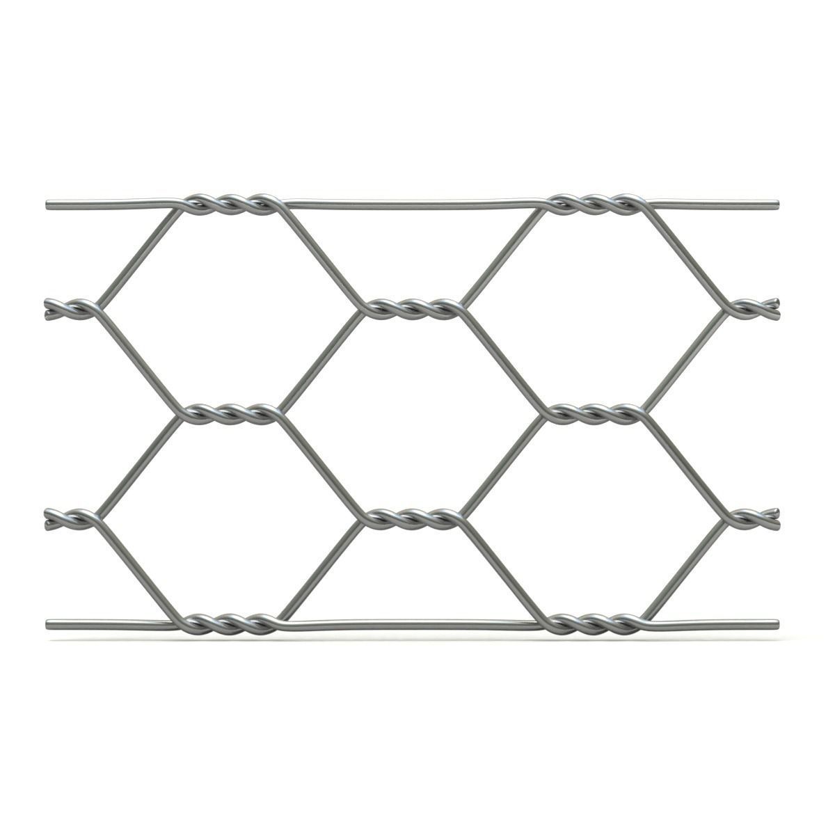 Adaptable Chicken Wire Mesh 3D model_4
