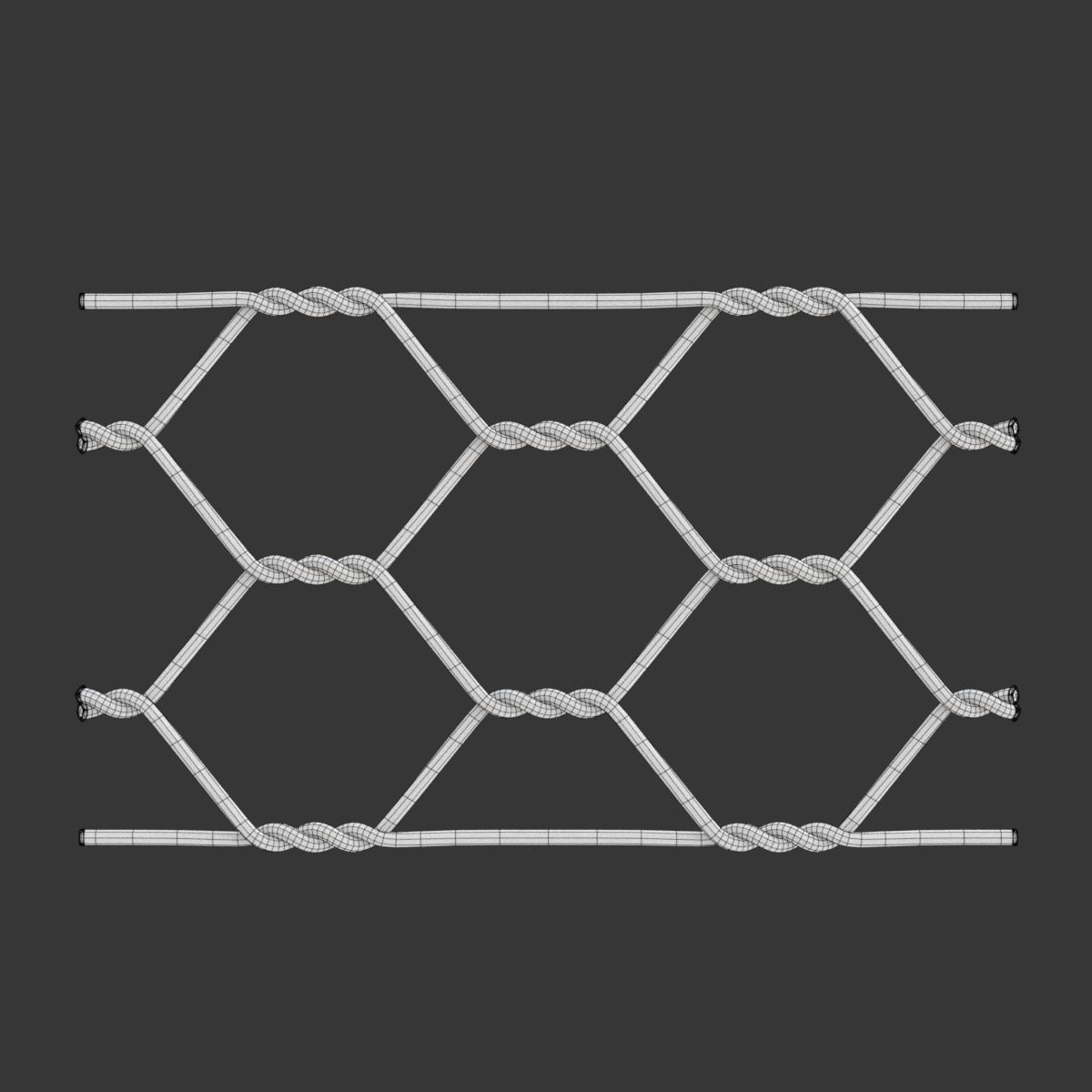 Adaptable Chicken Wire Mesh 3D model_22