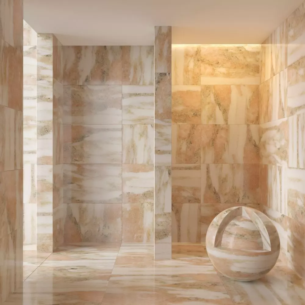 Marble wall 257 3D model_0