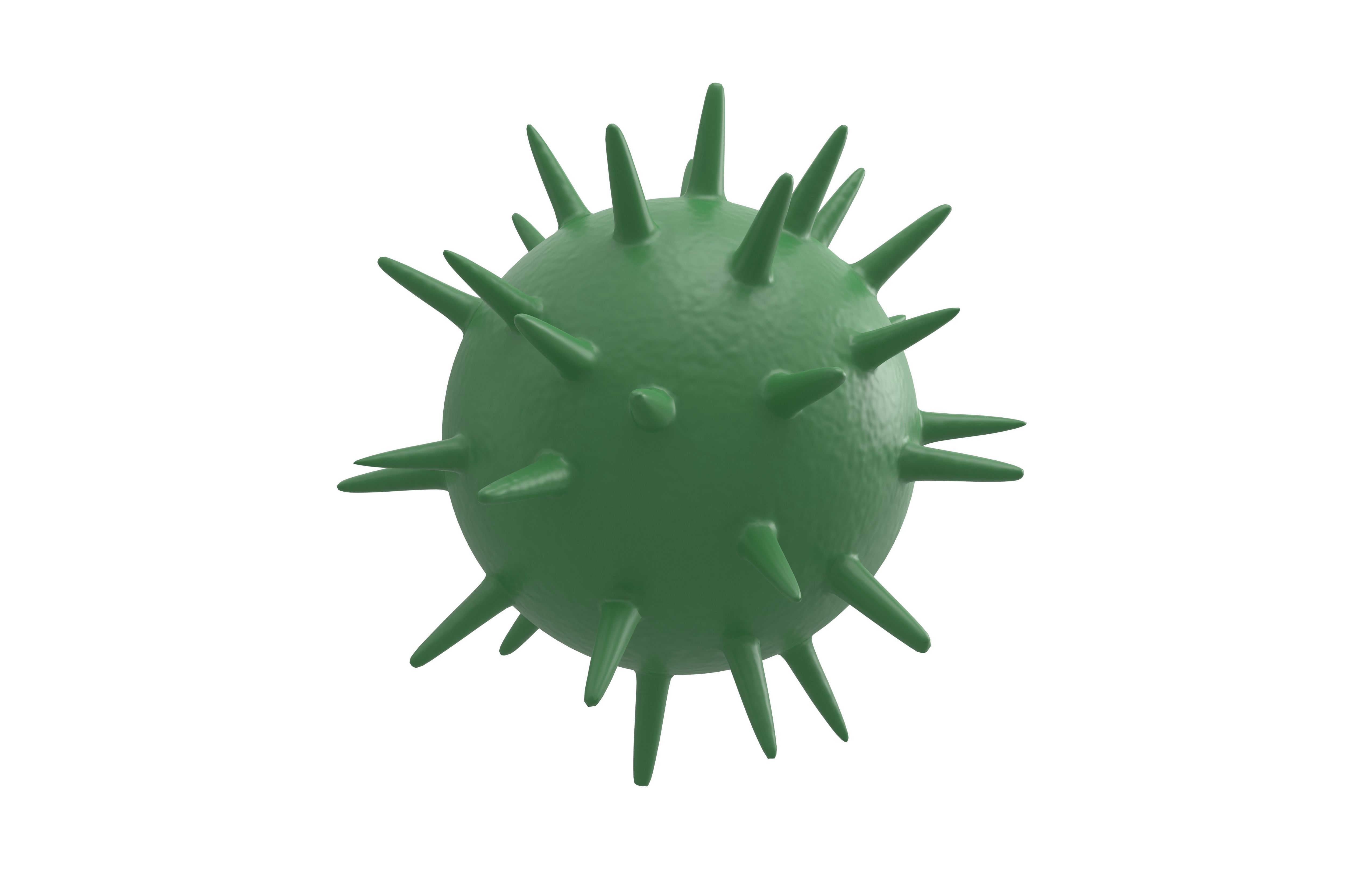 Virus v3 005 Low-poly 3D model_3