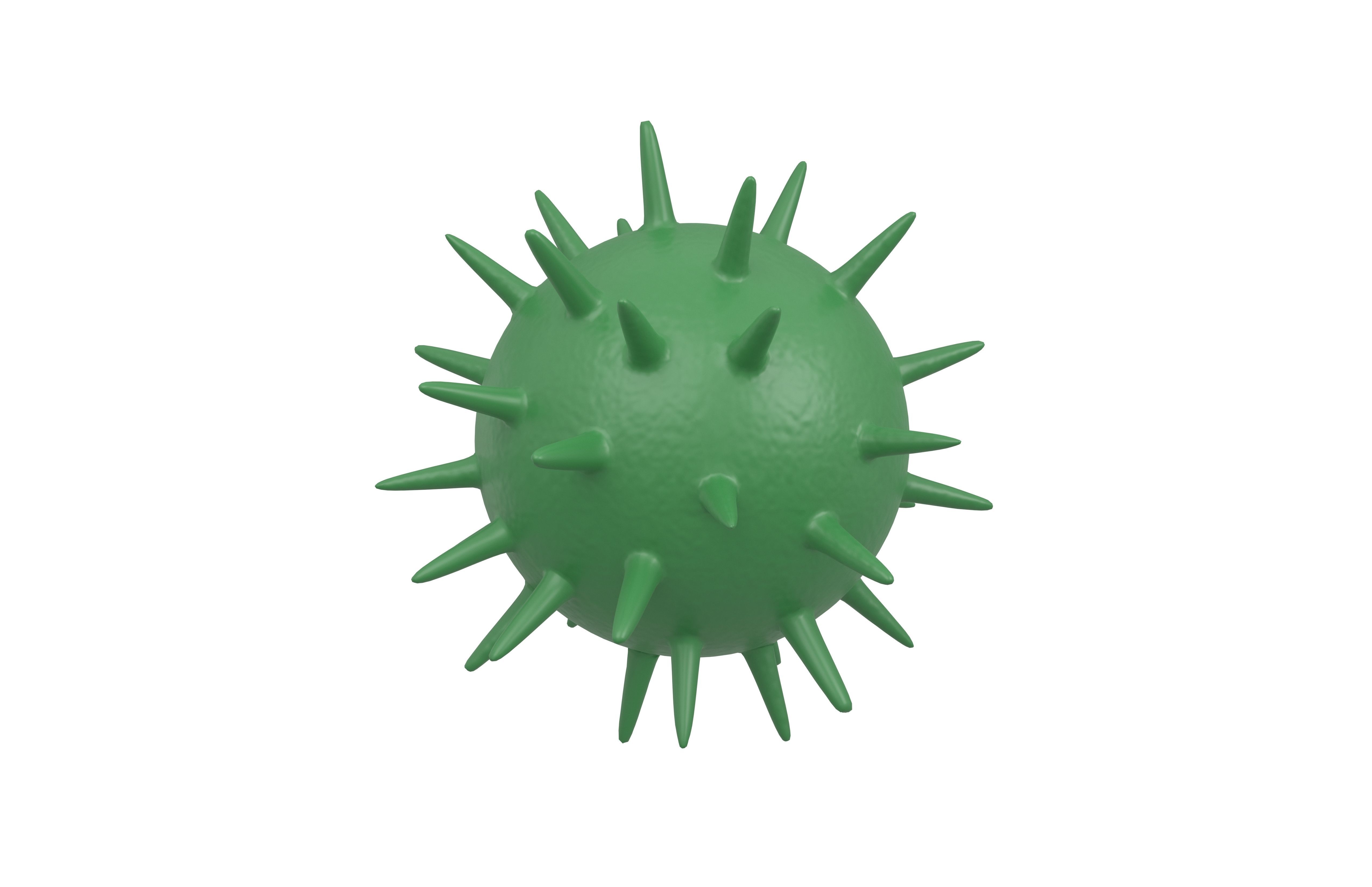 Virus v3 005 Low-poly 3D model_1