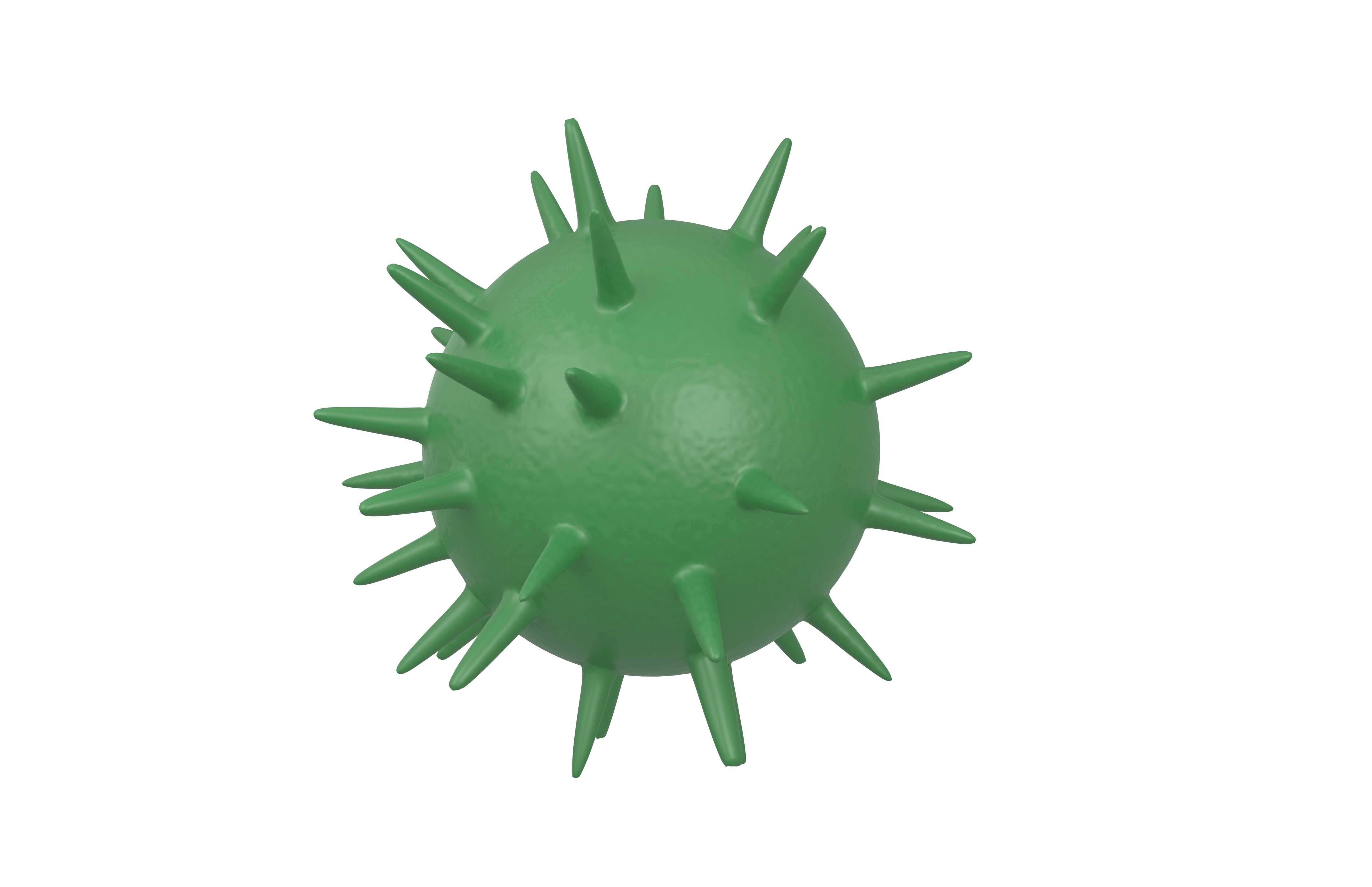 Virus v3 005 Low-poly 3D model_2