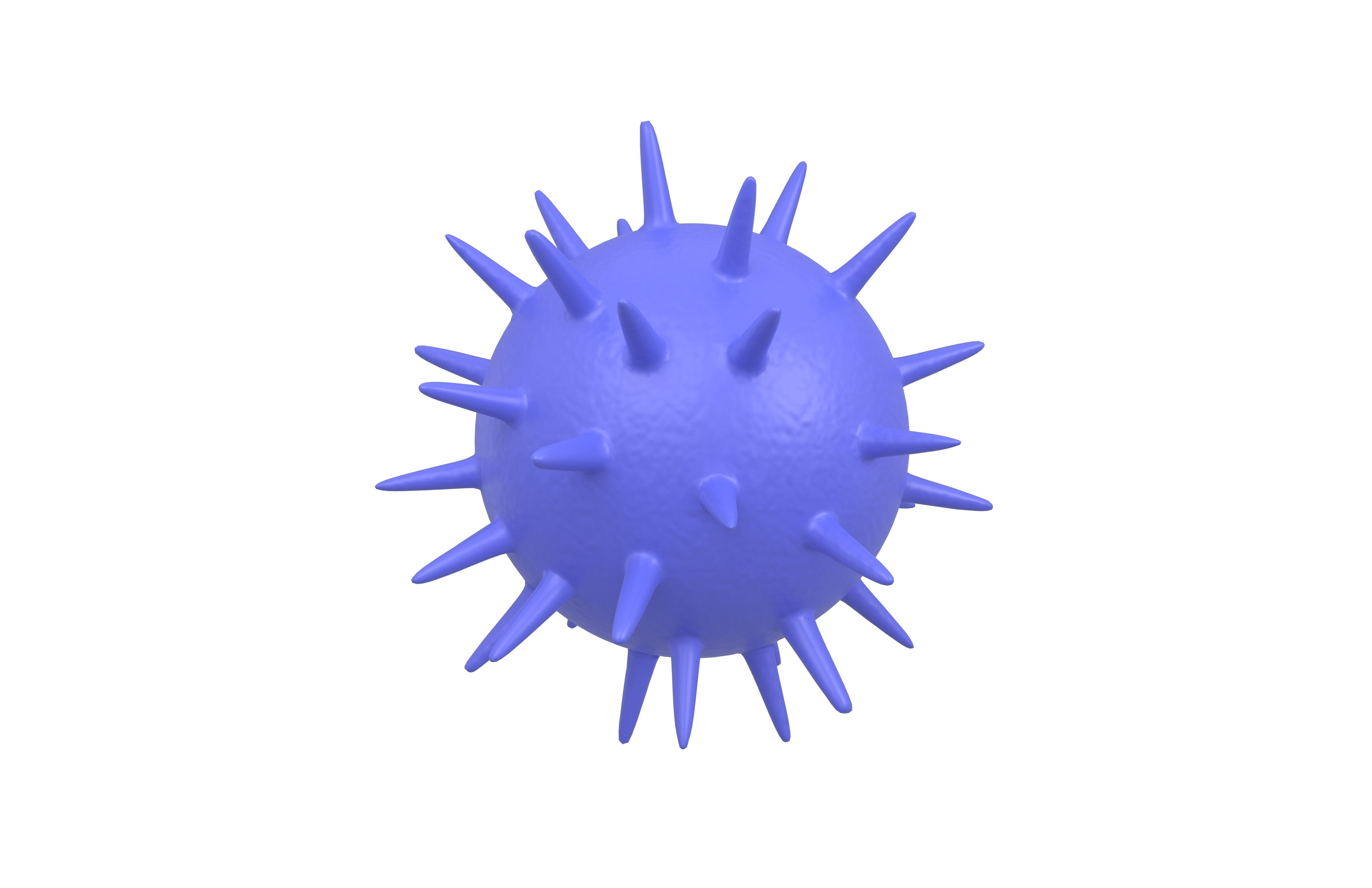 Virus v3 006 Low-poly 3D model_1