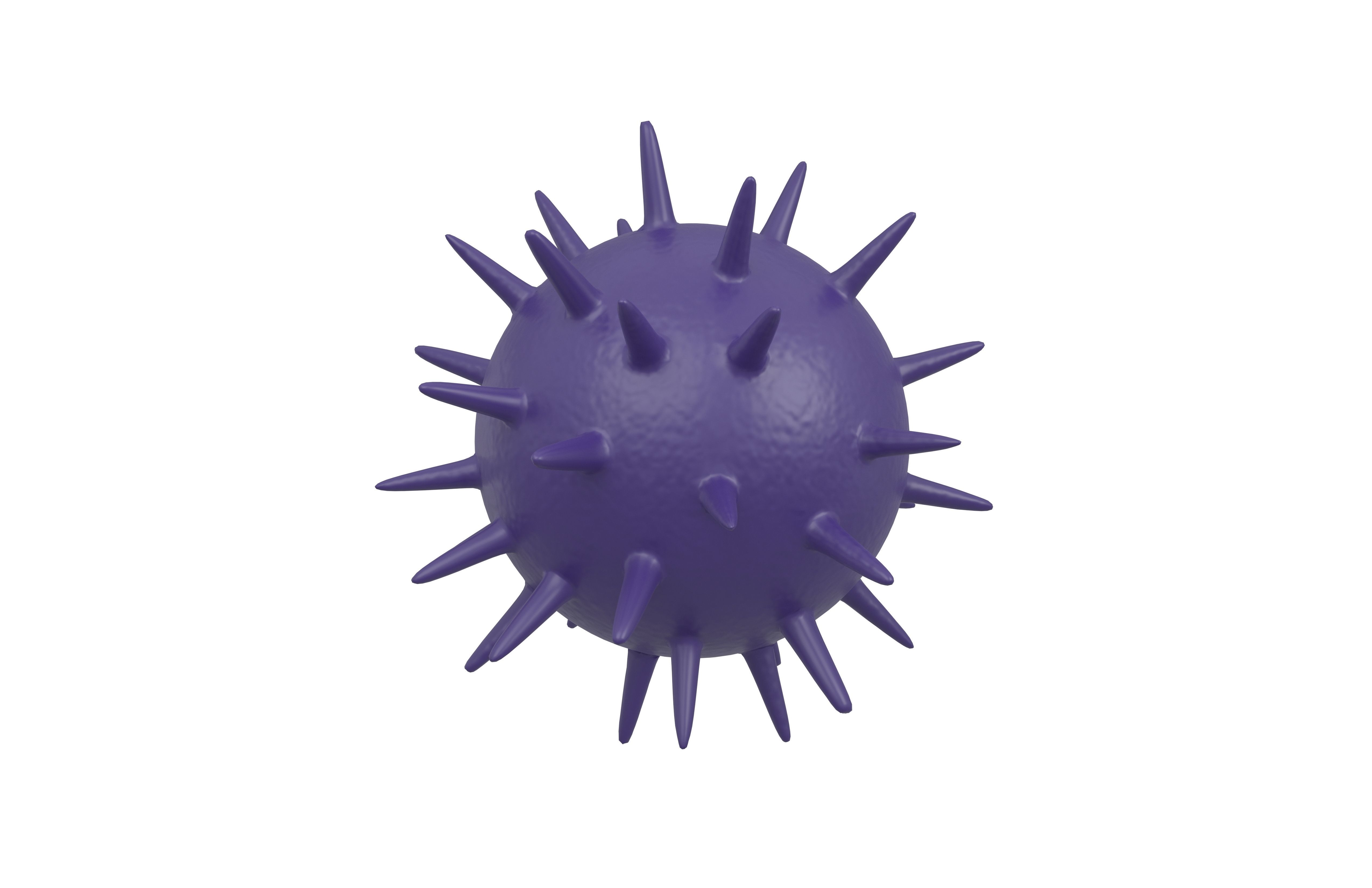 Virus v3 007 Low-poly 3D model_1