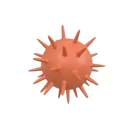 Virus v3 009 Low-poly 3D model