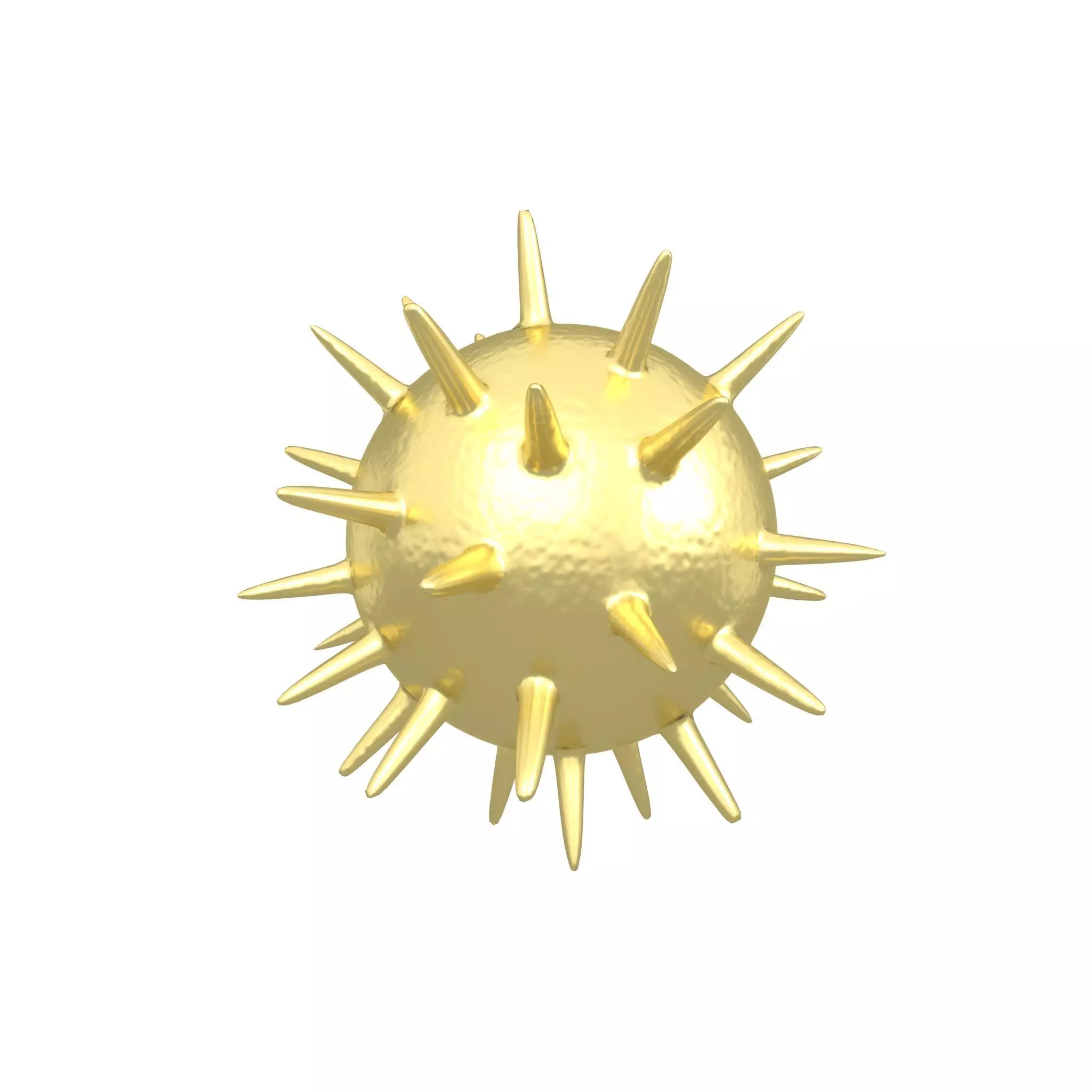 Virus v3 010 Low-poly 3D model_0