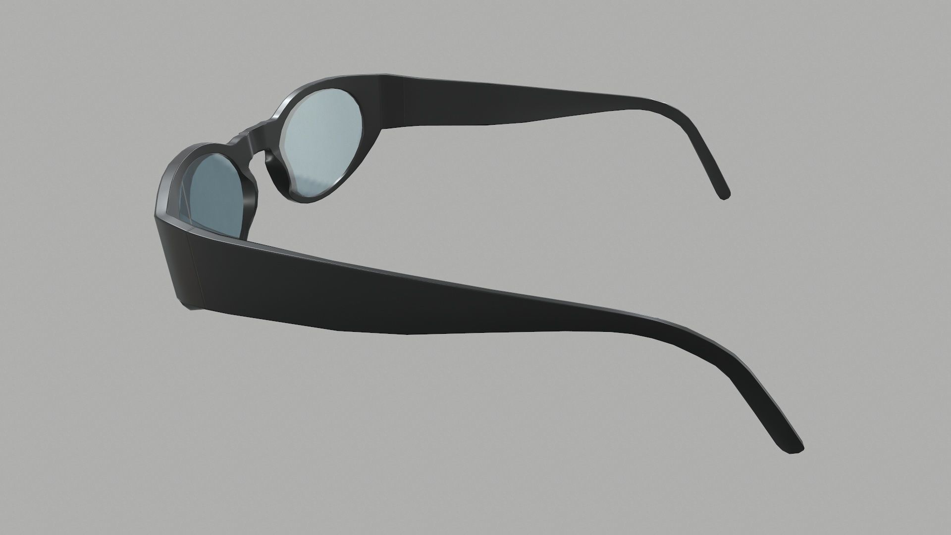 Sunglass for games Low-poly 3D model_13
