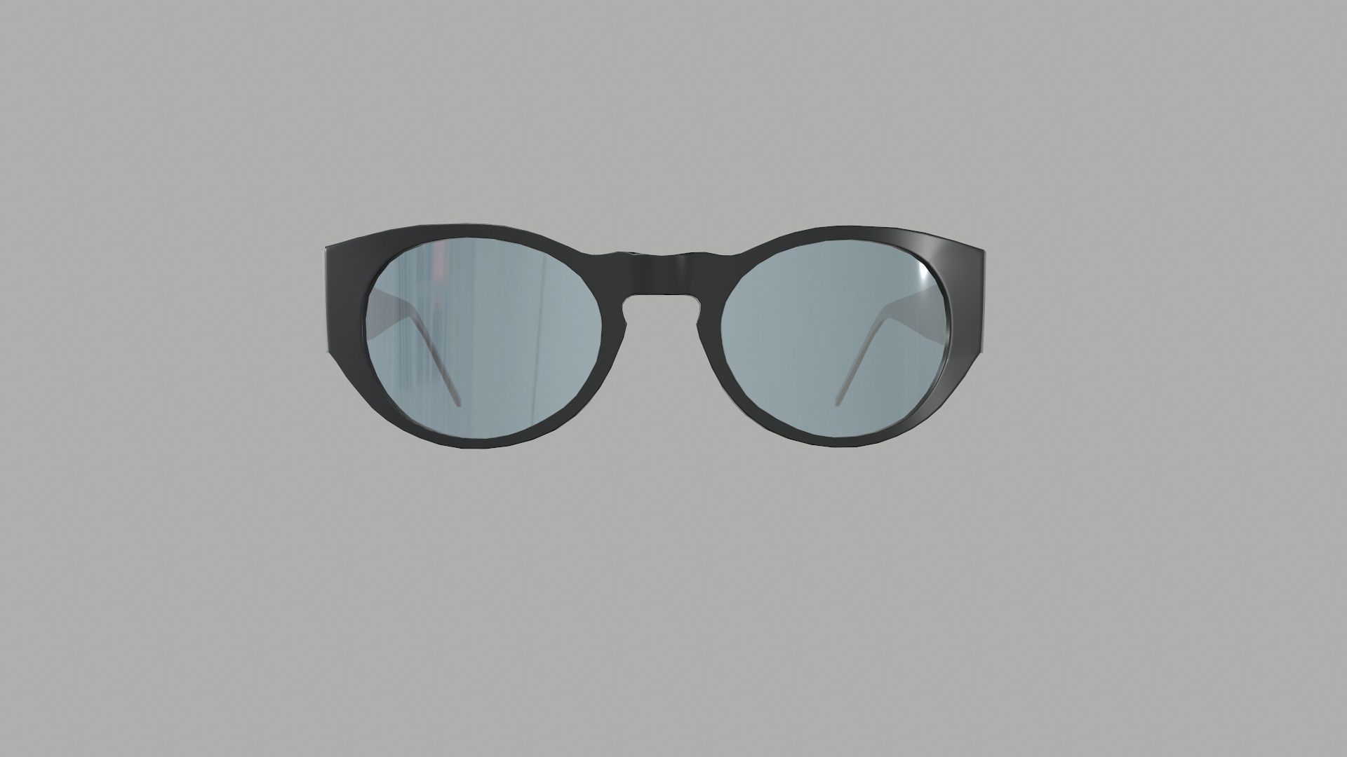 Sunglass for games Low-poly 3D model_8