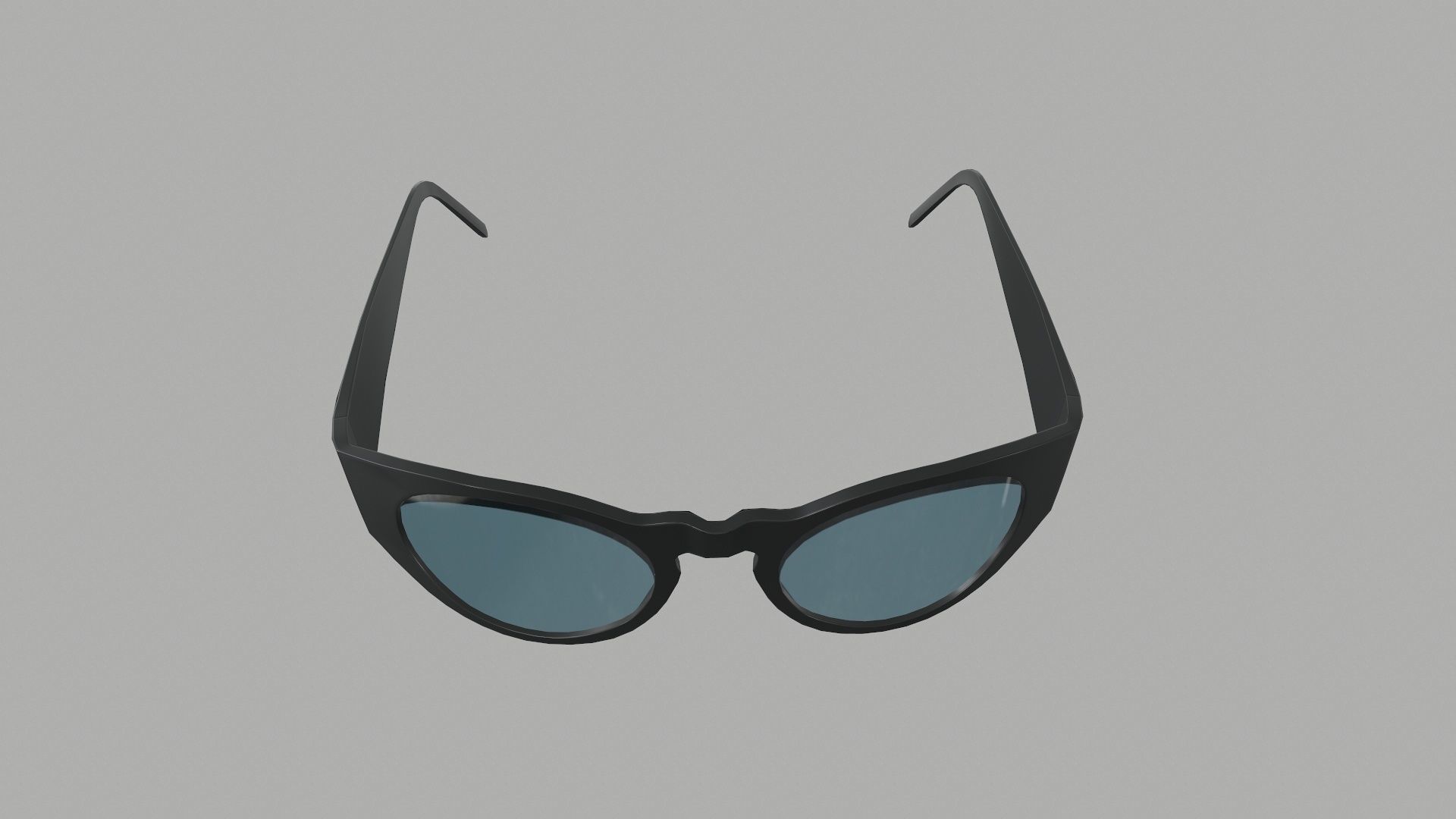 Sunglass for games Low-poly 3D model_7