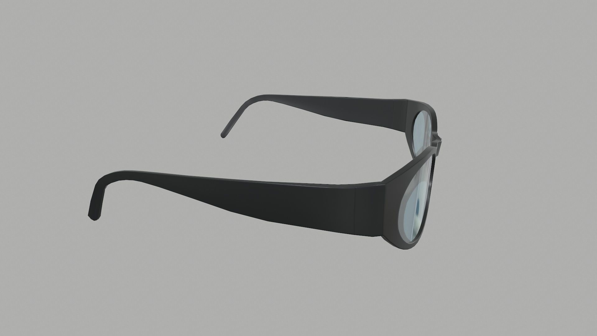 Sunglass for games Low-poly 3D model_9