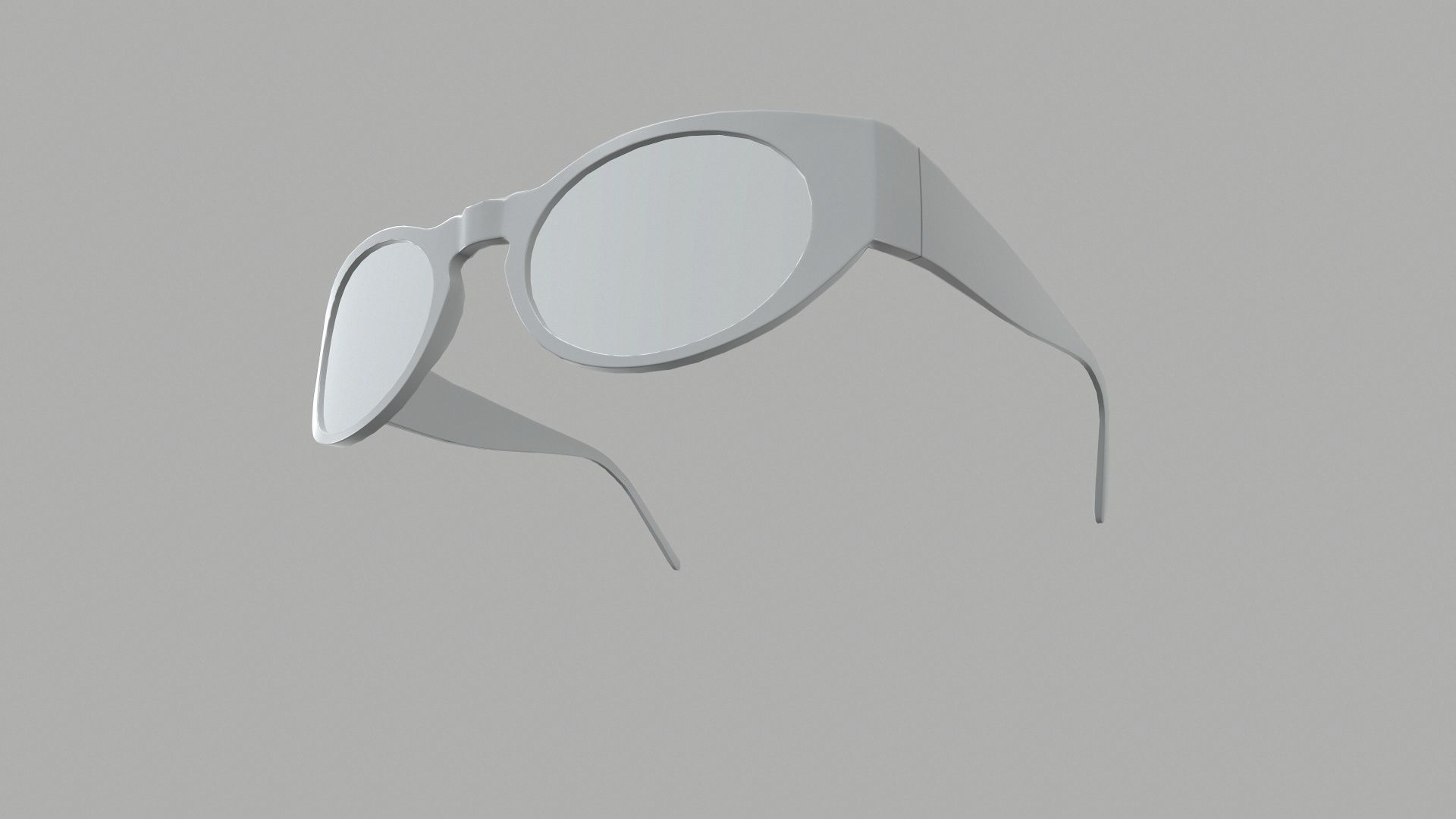 Sunglass for games Low-poly 3D model_24