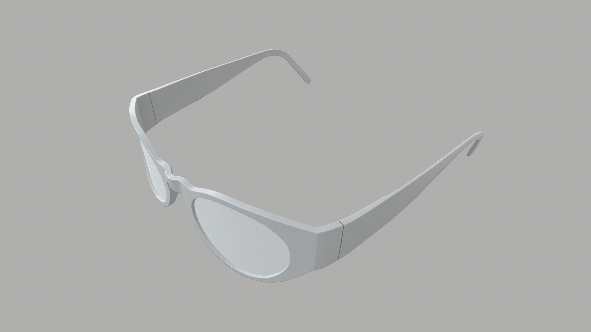 Sunglass for games Low-poly 3D model_23