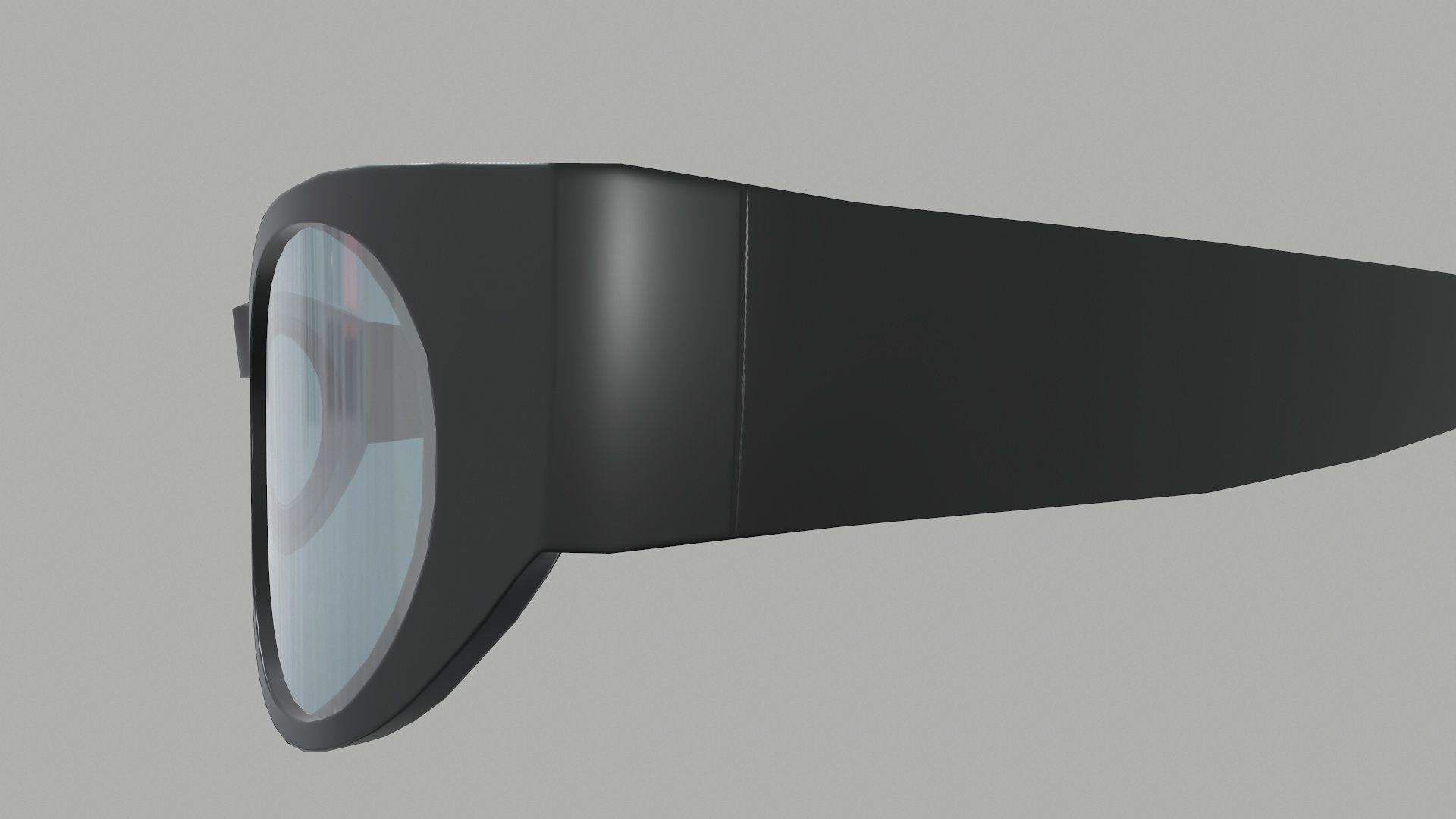 Sunglass for games Low-poly 3D model_15