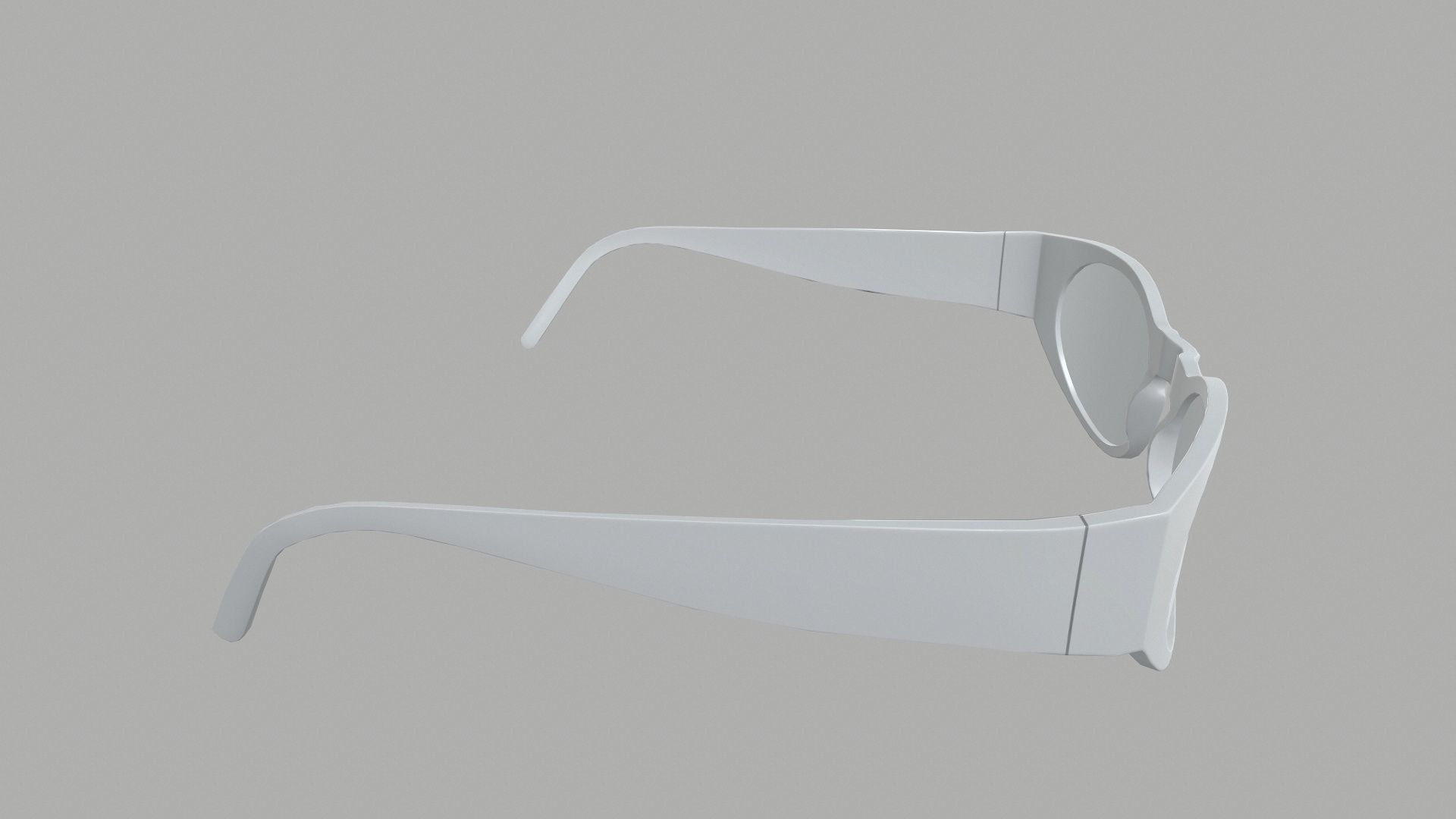 Sunglass for games Low-poly 3D model_26