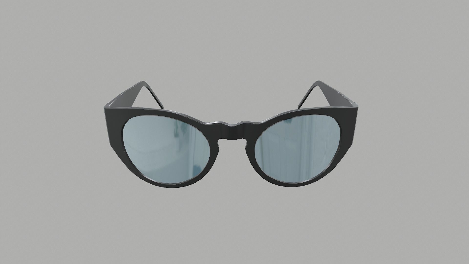 Sunglass for games Low-poly 3D model_39