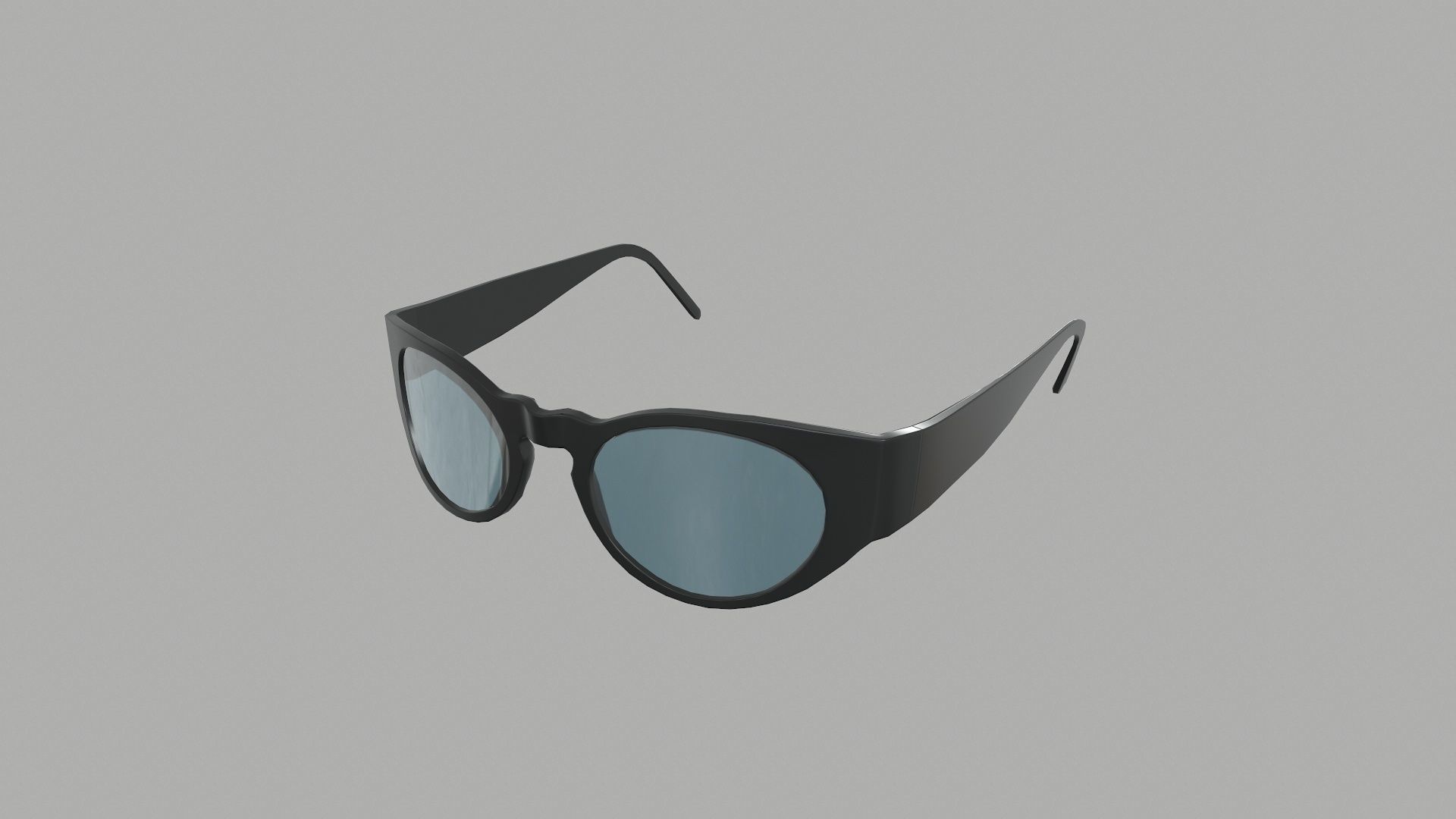 Sunglass for games Low-poly 3D model_37