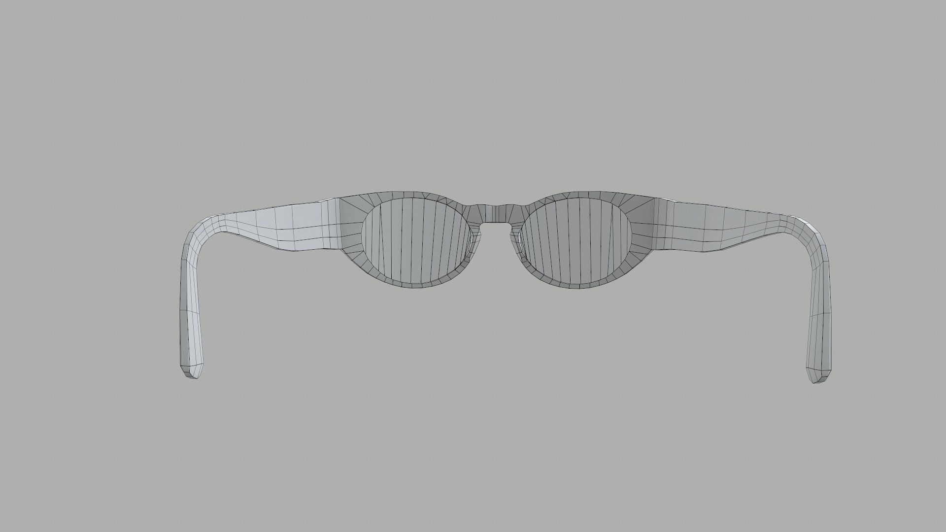 Sunglass for games Low-poly 3D model_32
