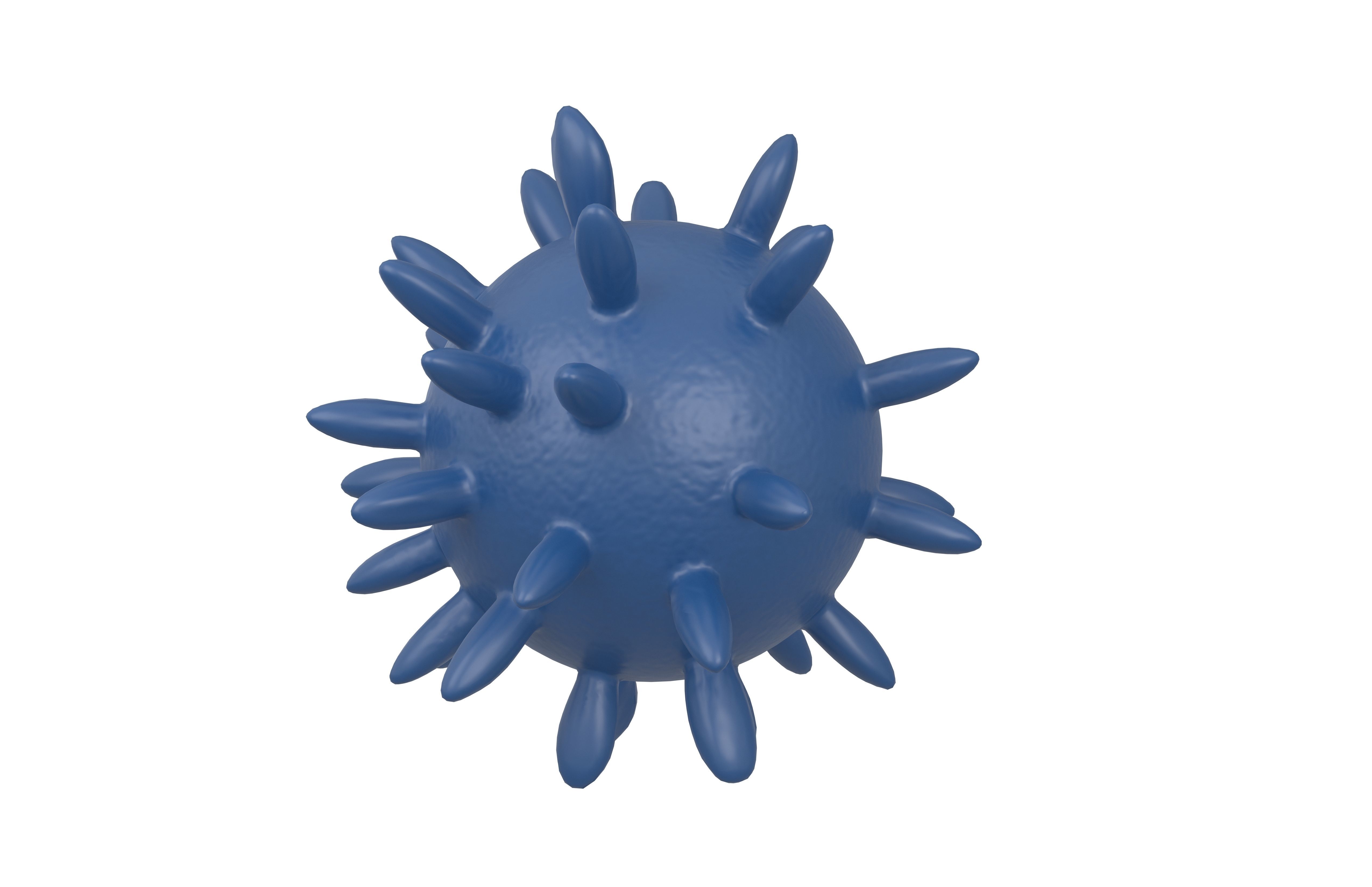 Virus v4 001 Low-poly 3D model_3