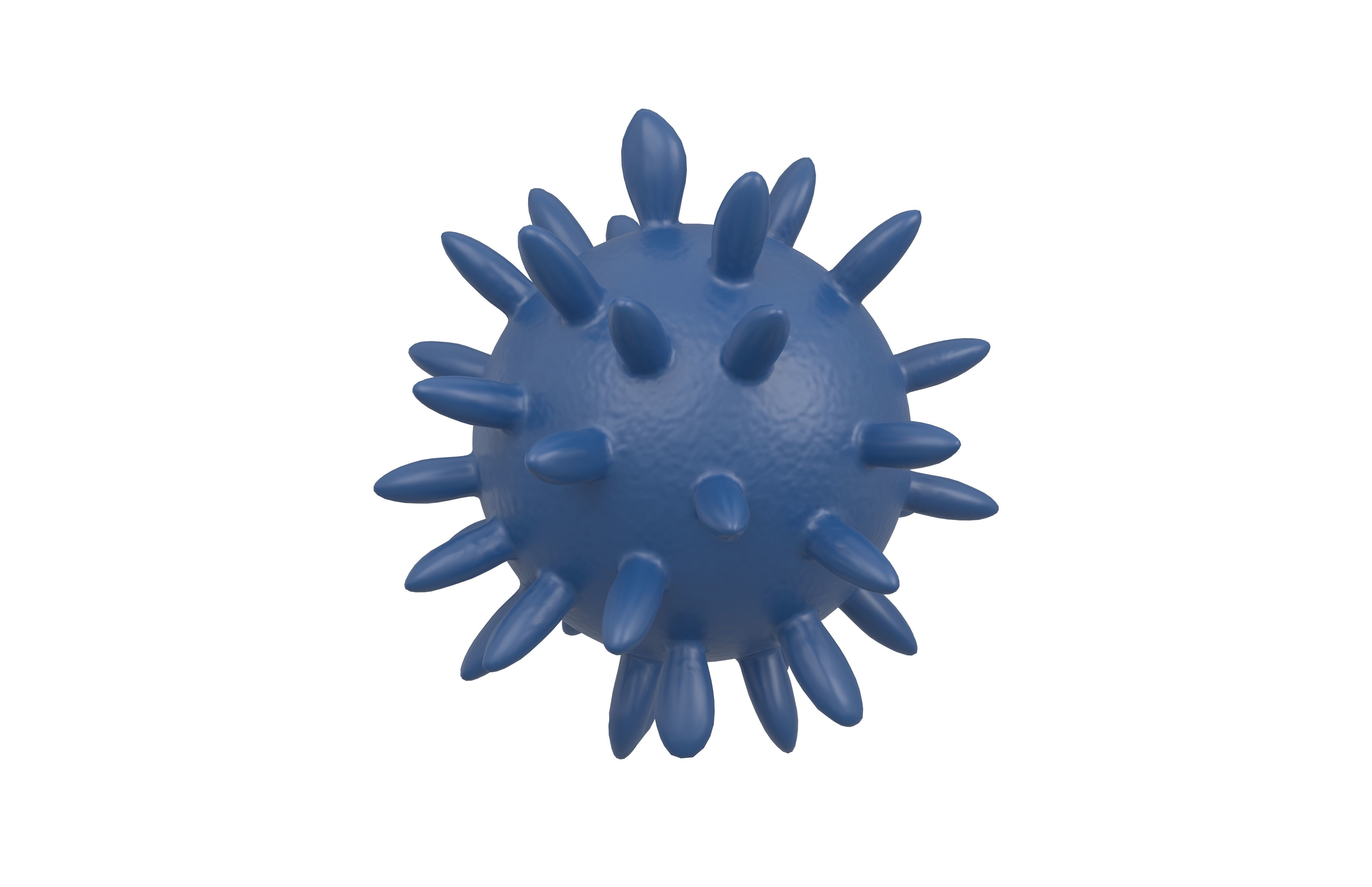 Virus v4 001 Low-poly 3D model_1