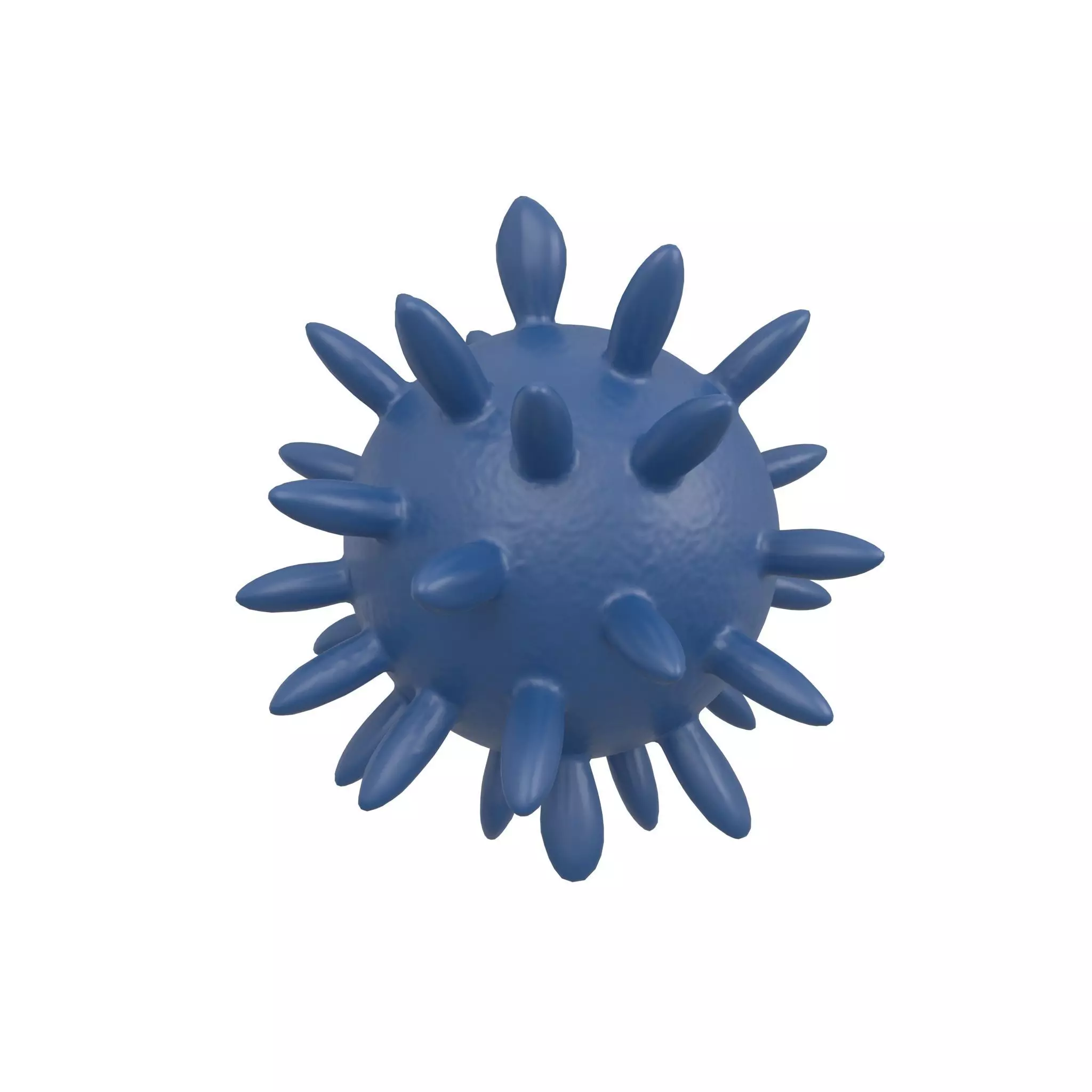 Virus v4 001 Low-poly 3D model_0