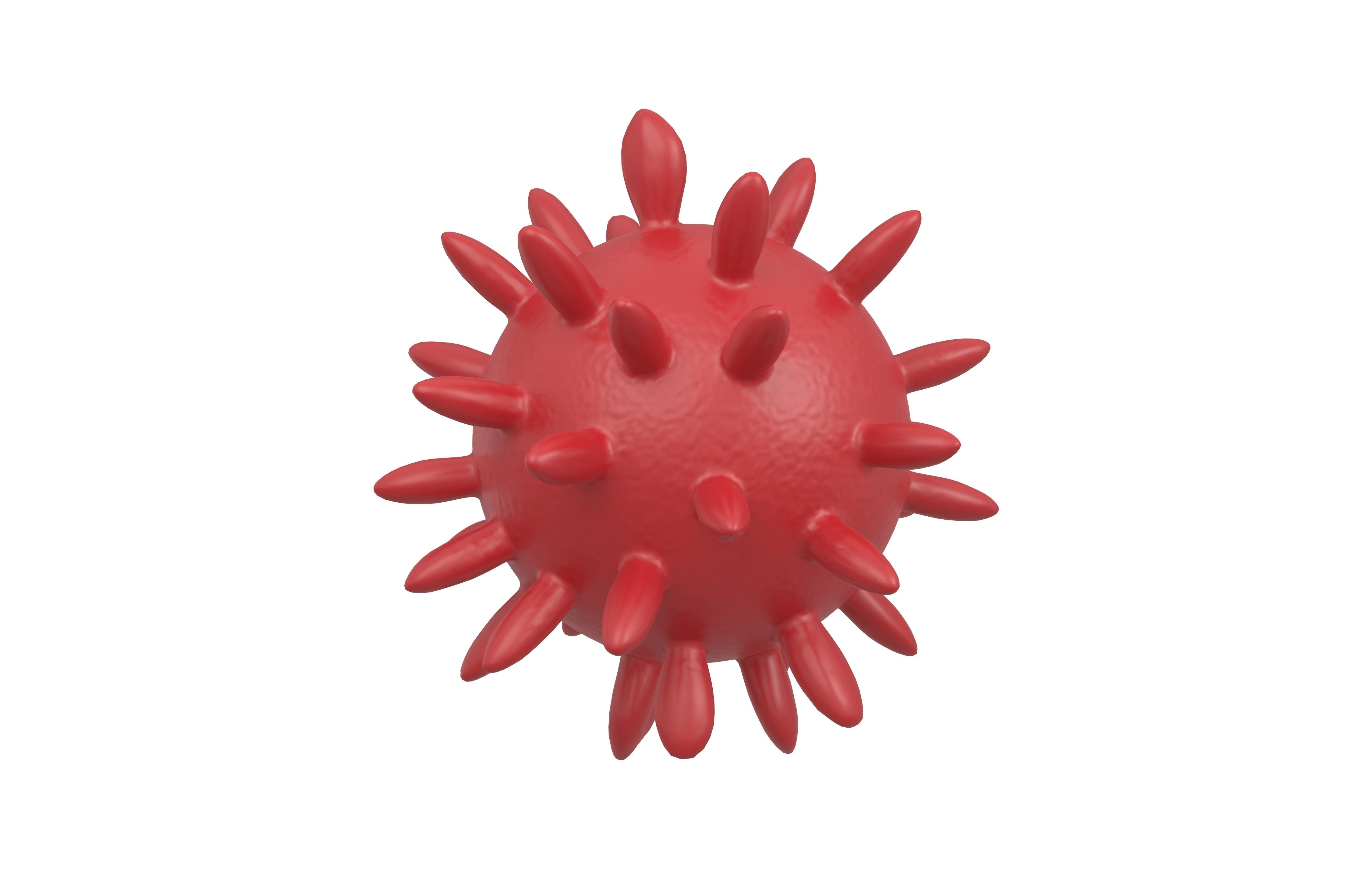 Virus v4 002 Low-poly 3D model_1