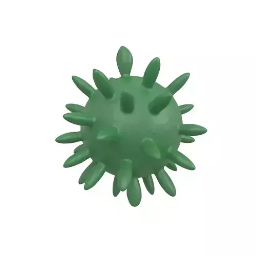 Virus v4 005 Low-poly 3D model