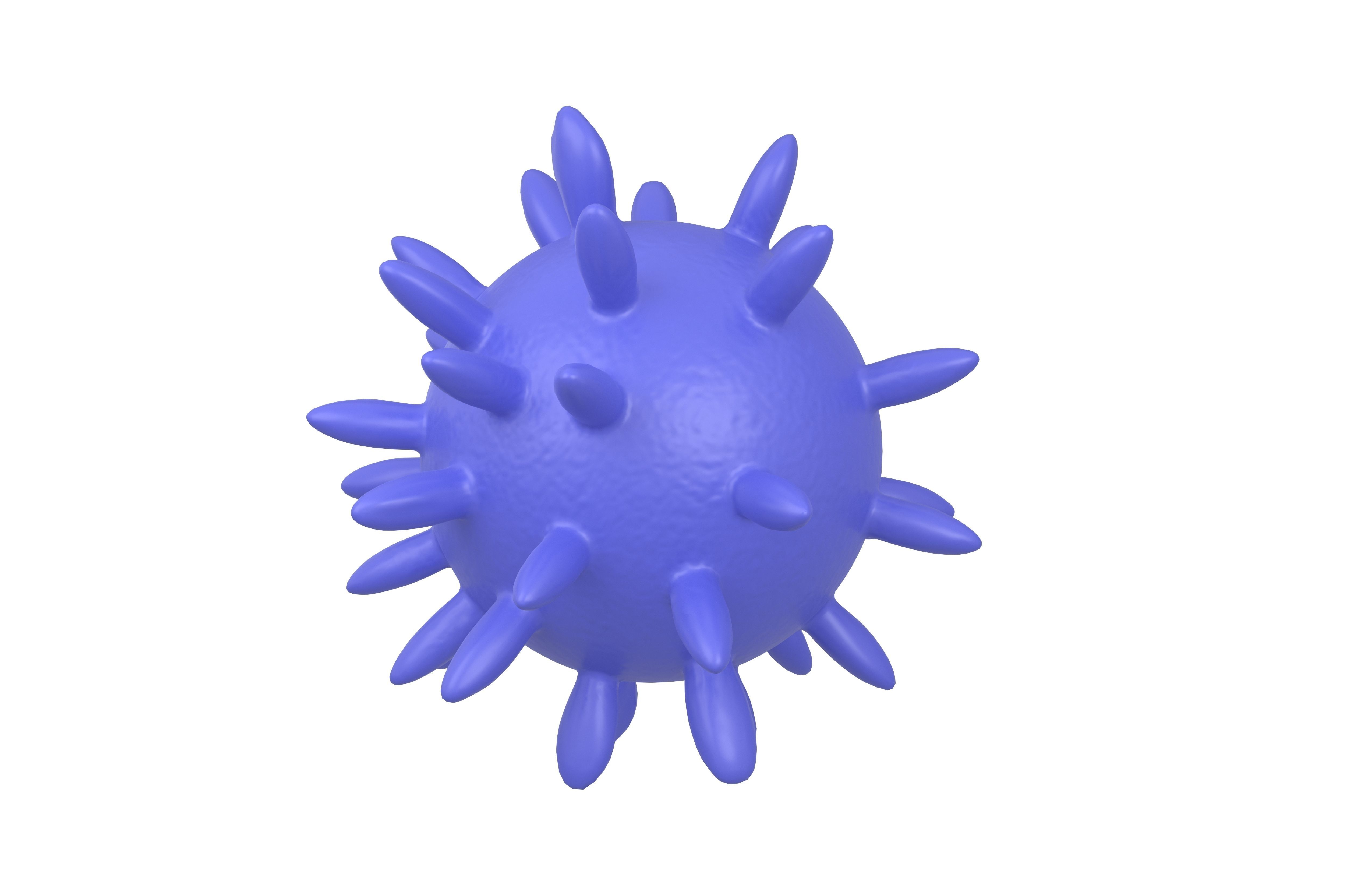 Virus v4 006 Low-poly 3D model_3