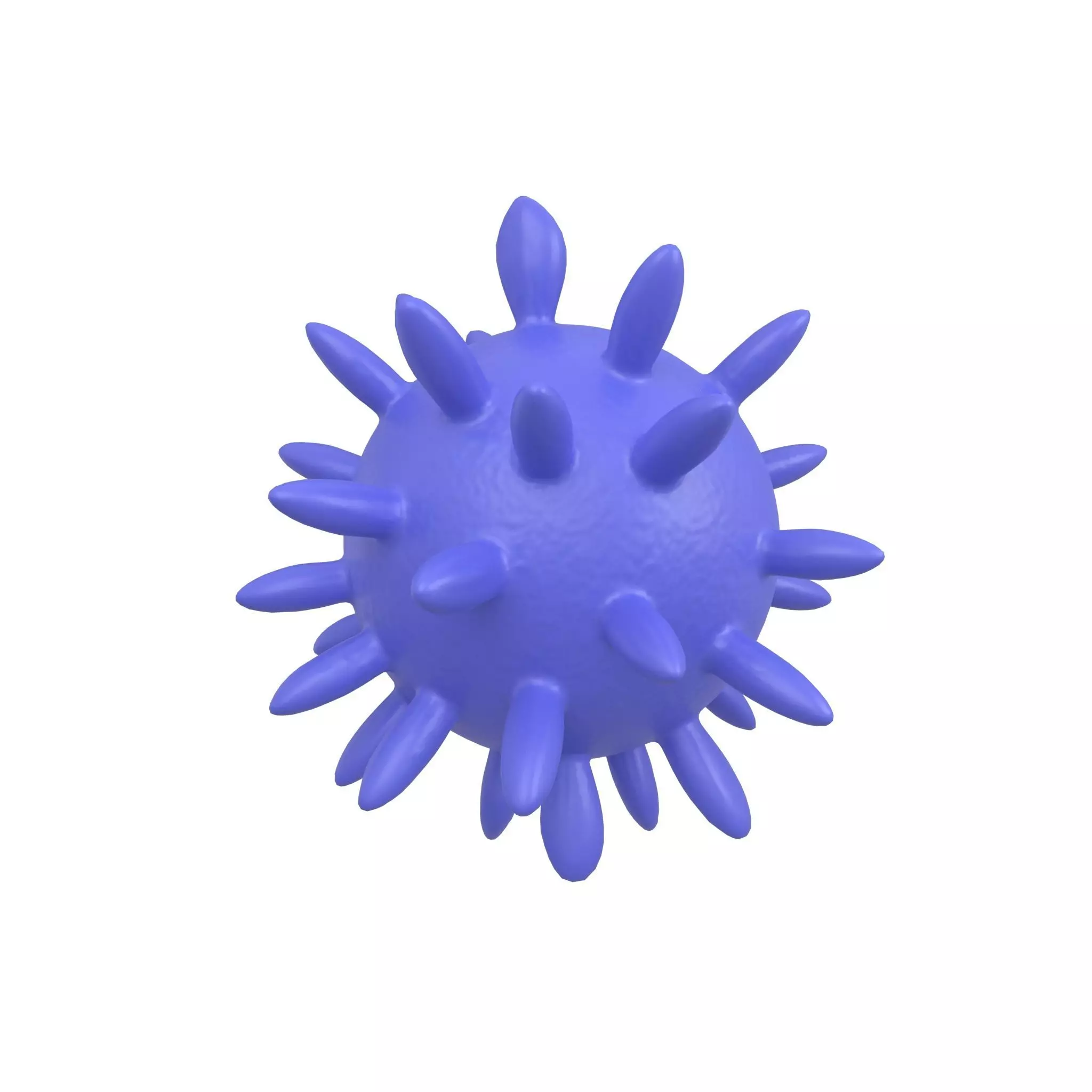 Virus v4 006 Low-poly 3D model_0