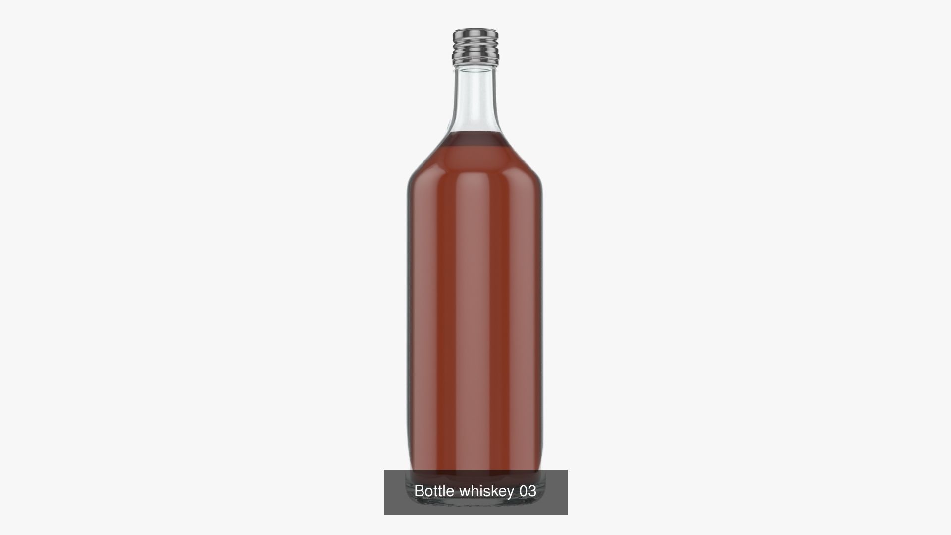 whiskey glass bottles vol1 3D Model Collection_3