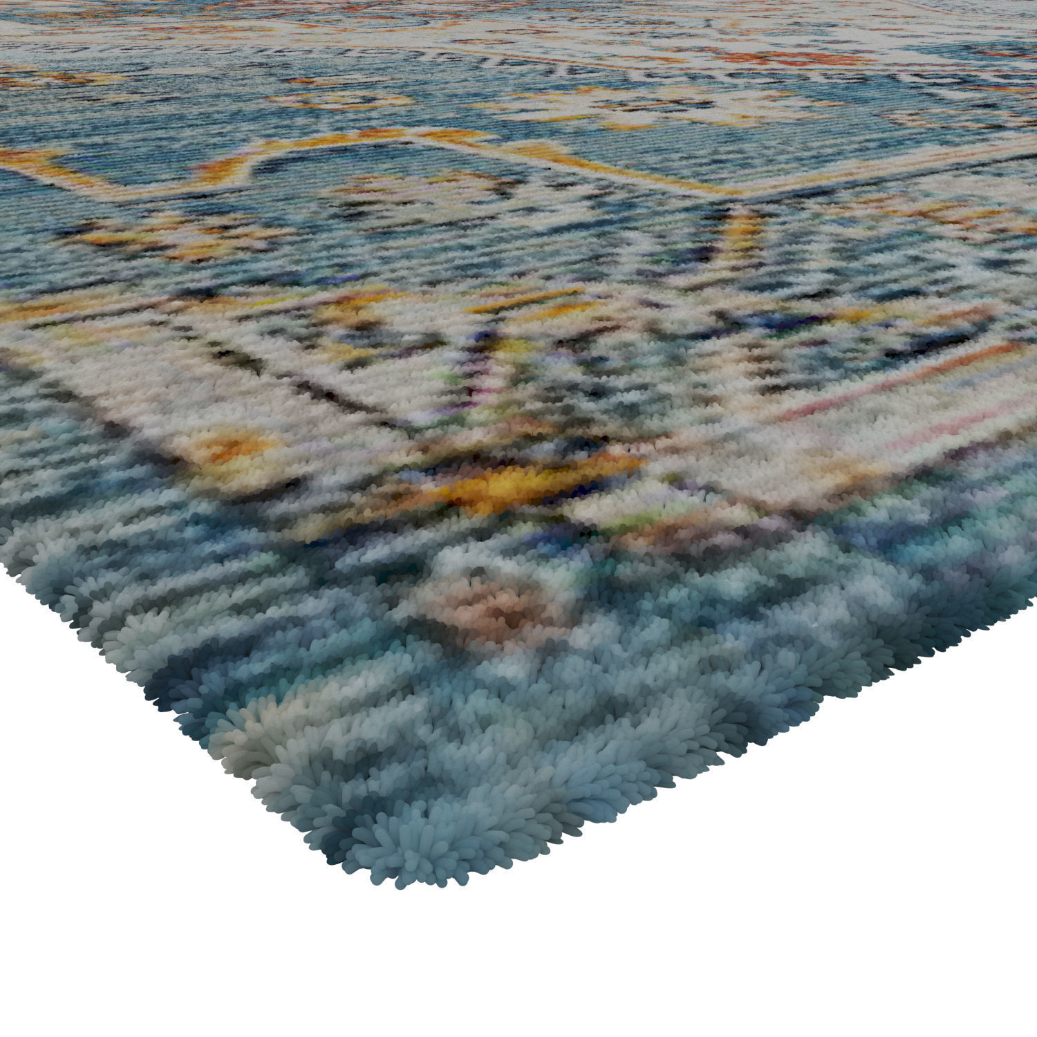 Rug Set 1403 3D model_1