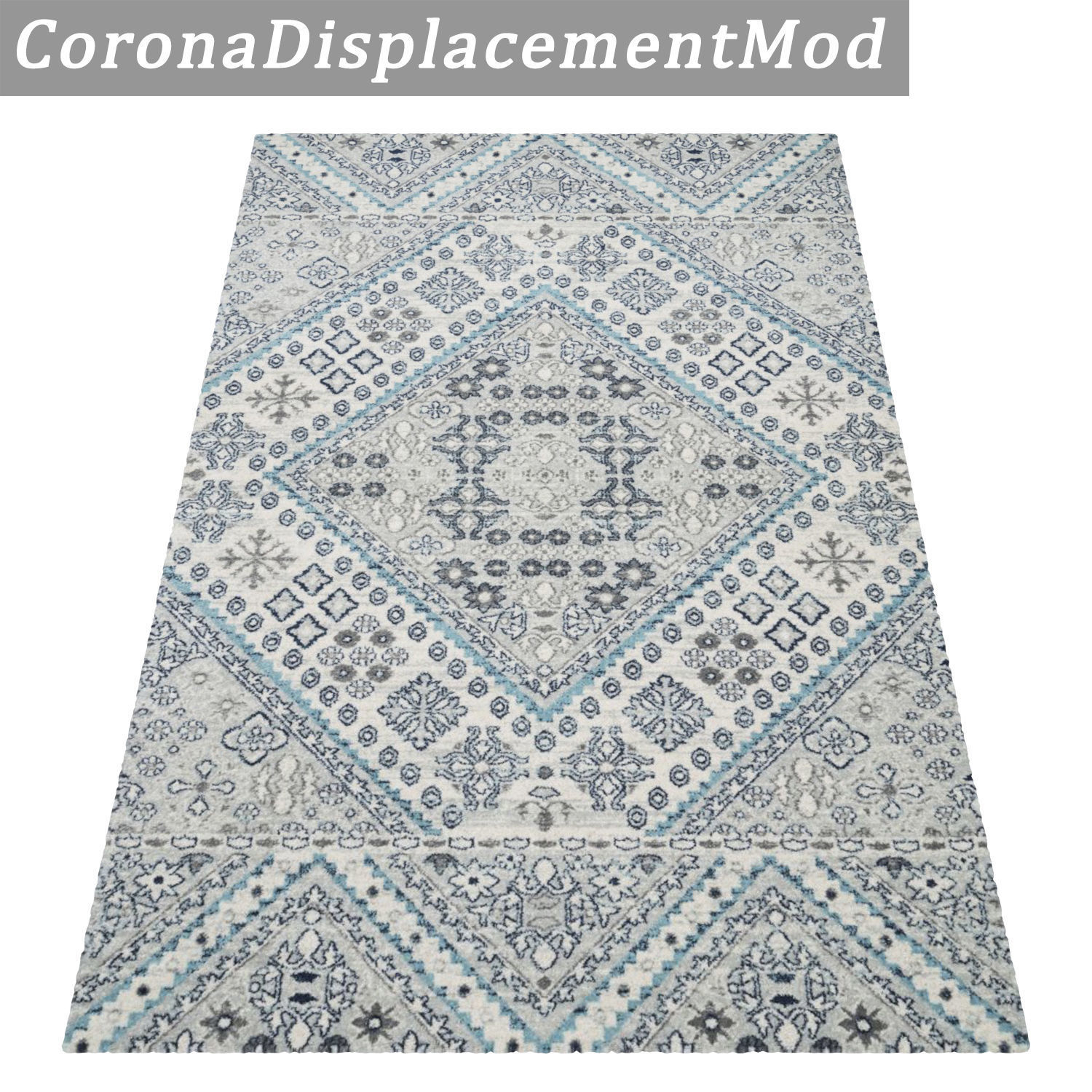 Rug Set 1403 3D model_4