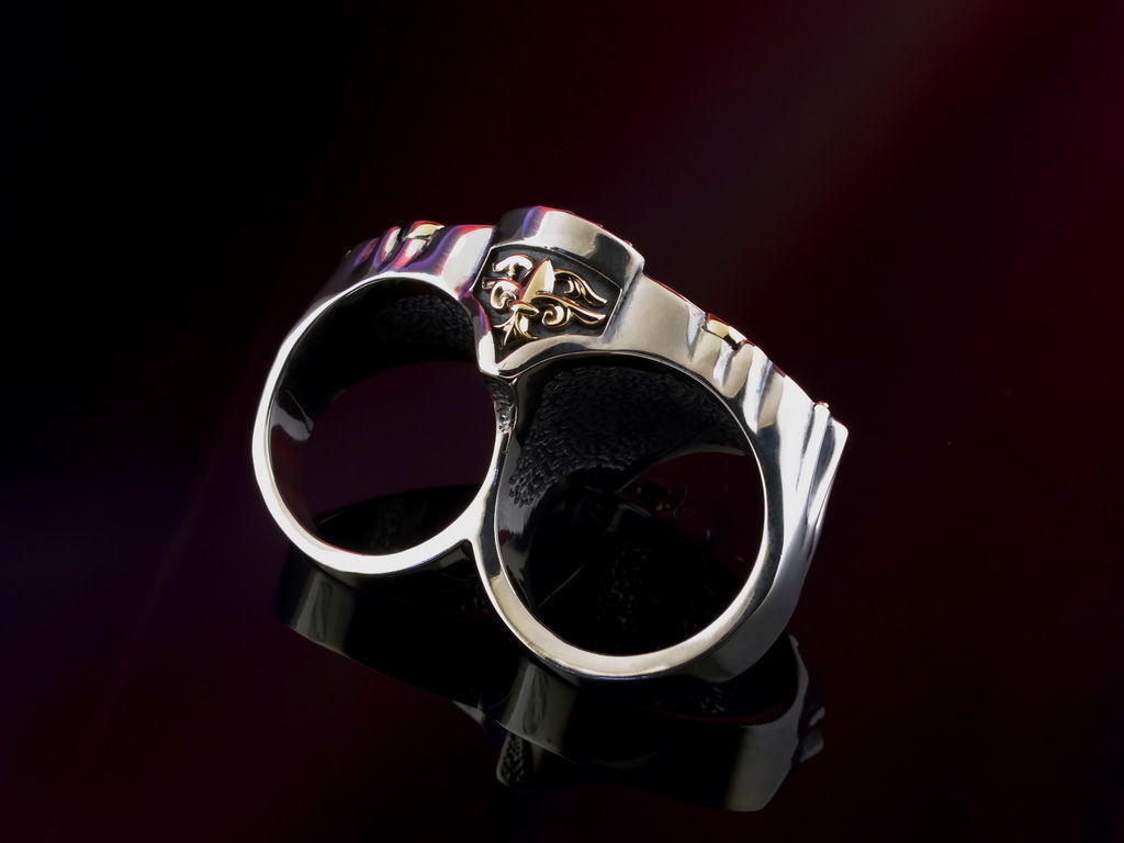 Ring Harley Davidson motors  3D print model_5