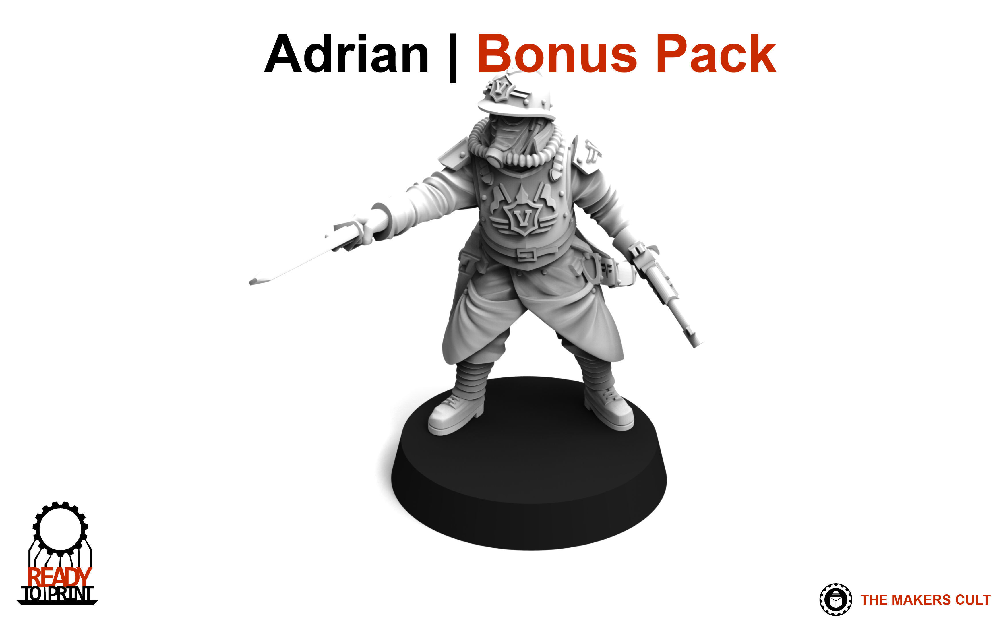 Valour Korps - Lieutenant Hans 3D print model_4