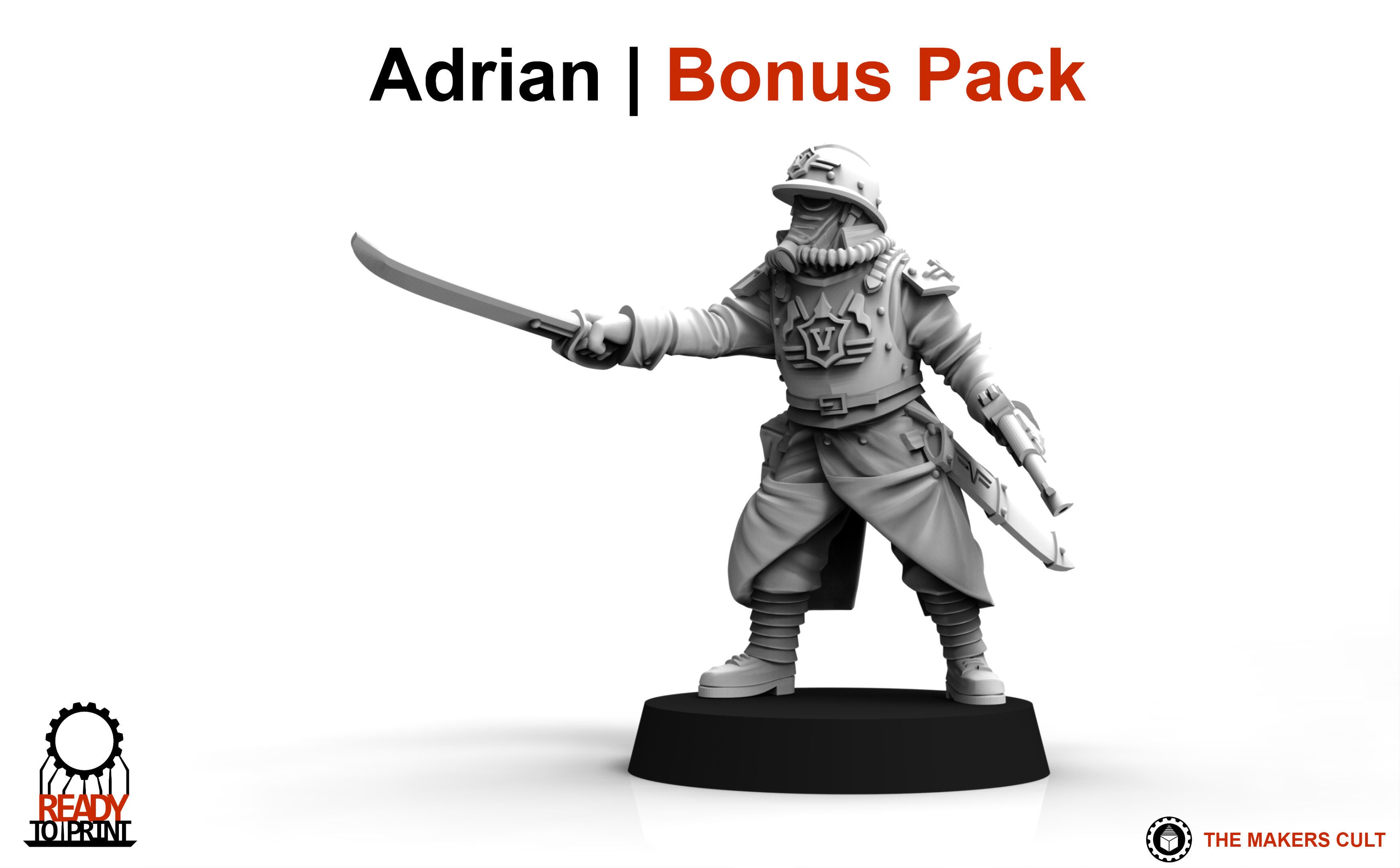 Valour Korps - Lieutenant Hans 3D print model_1