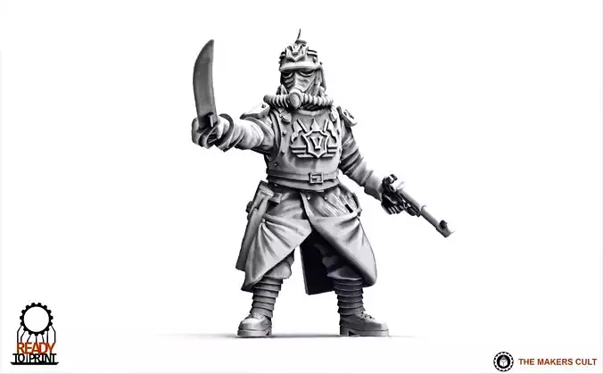 Valour Korps - Lieutenant Hans 3D print model