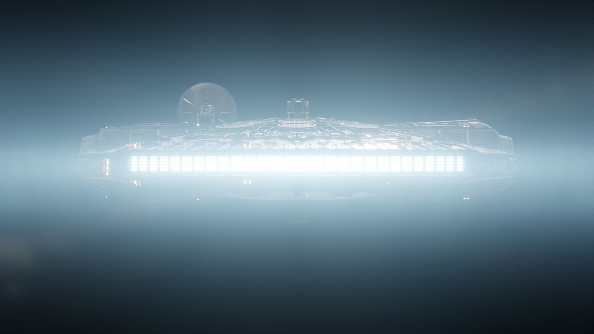 Millennium Falcon - Game Ready Low-poly 3D model_13