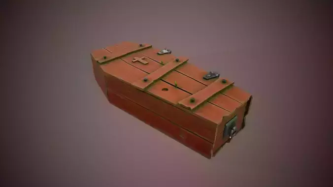 Stylized Coffin - Tutorial Included