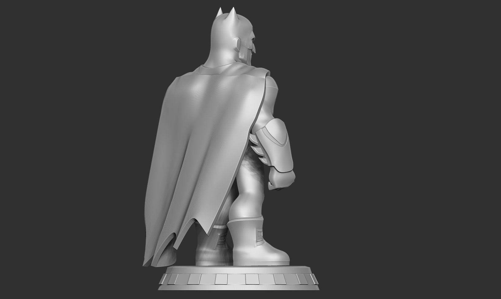 Batman Chibi 3D print model_11
