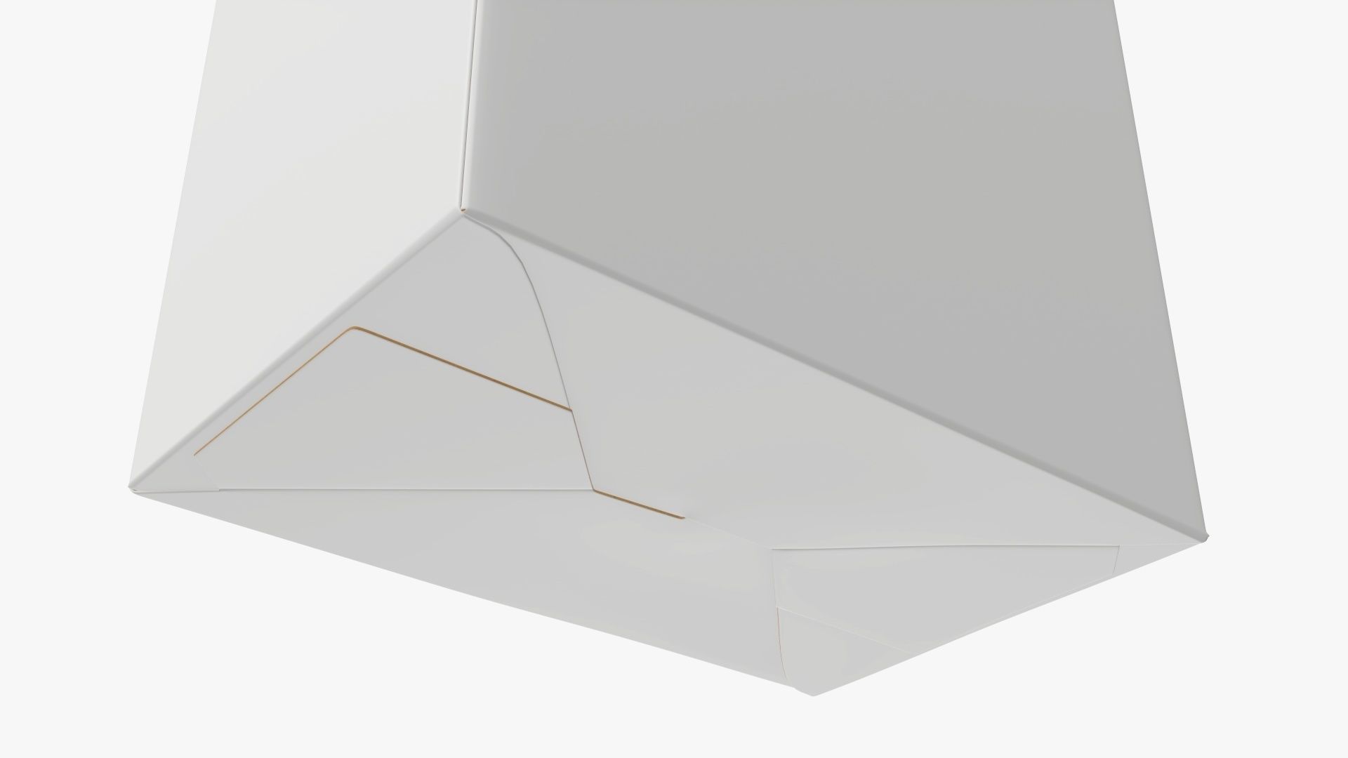 Cookie box regular cardboard 3D model_4