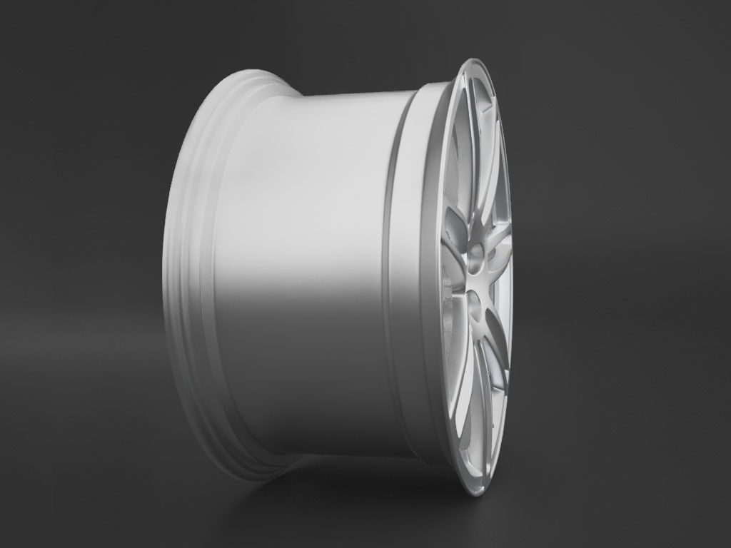 Audi RS4 Rim 3D model_1