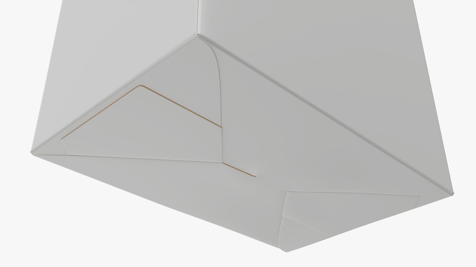 Cookie box tall cardboard  3D model_4