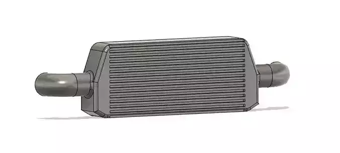 1 10 scale rc drift intercooler  3D print model