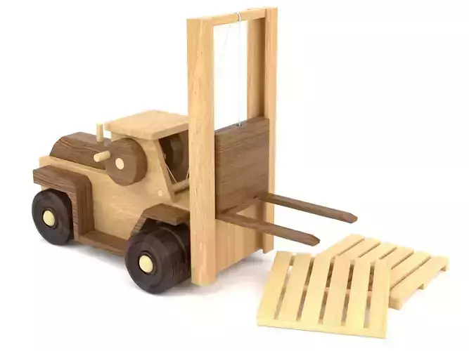 Wooden toy loader 02