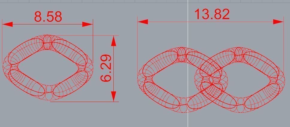 B-109 bracelet 3D print model_4