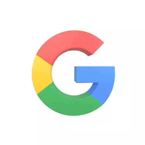 Google Logo v1 001 Free low-poly 3D model
