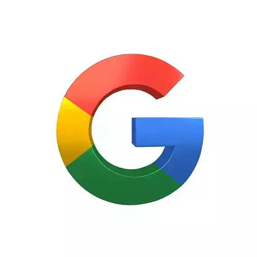 Google Logo v1 002 Free low-poly 3D model