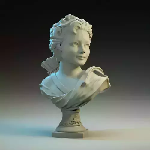 Bust of Cupid  3D print model
